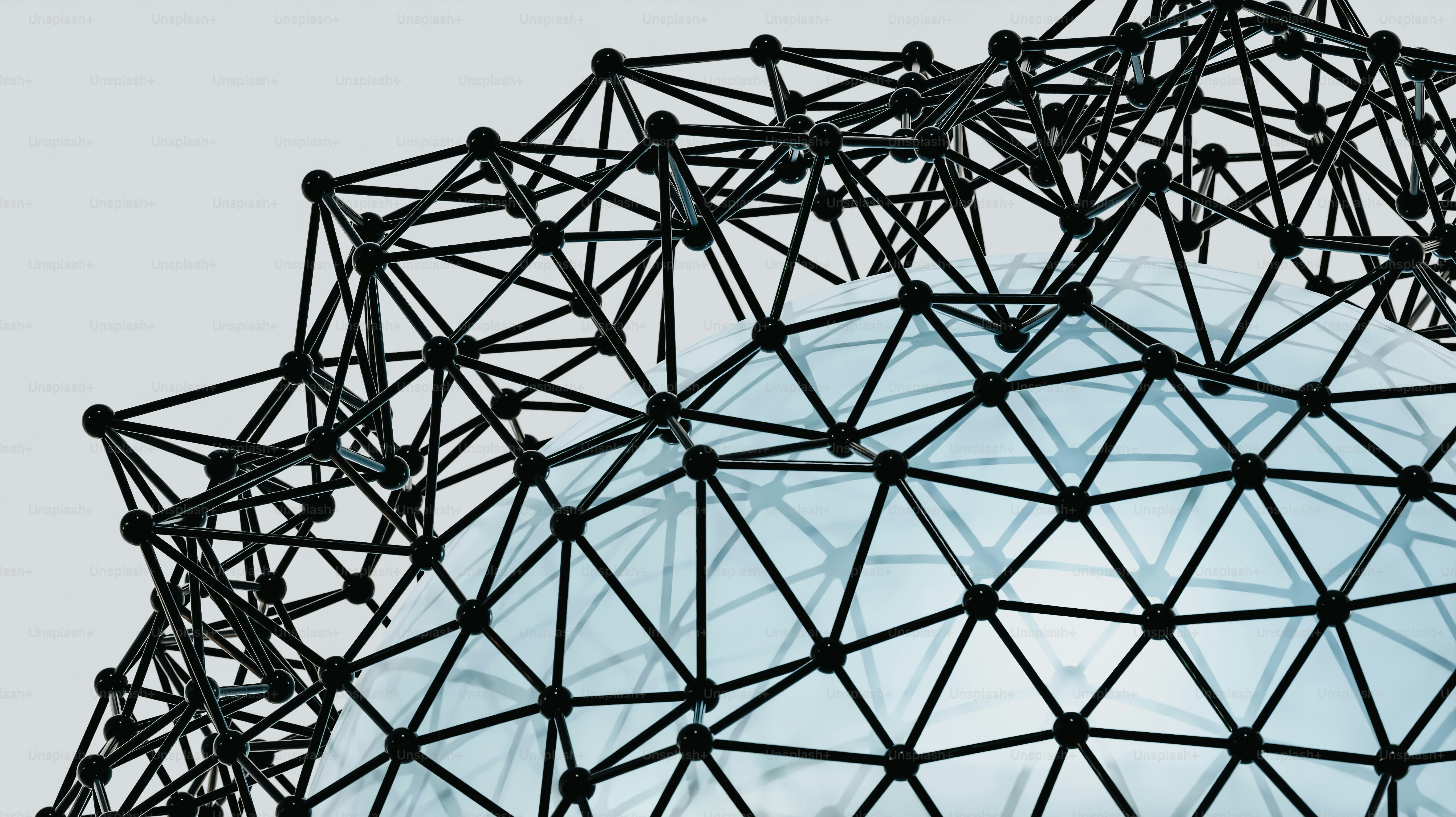 a large metal structure