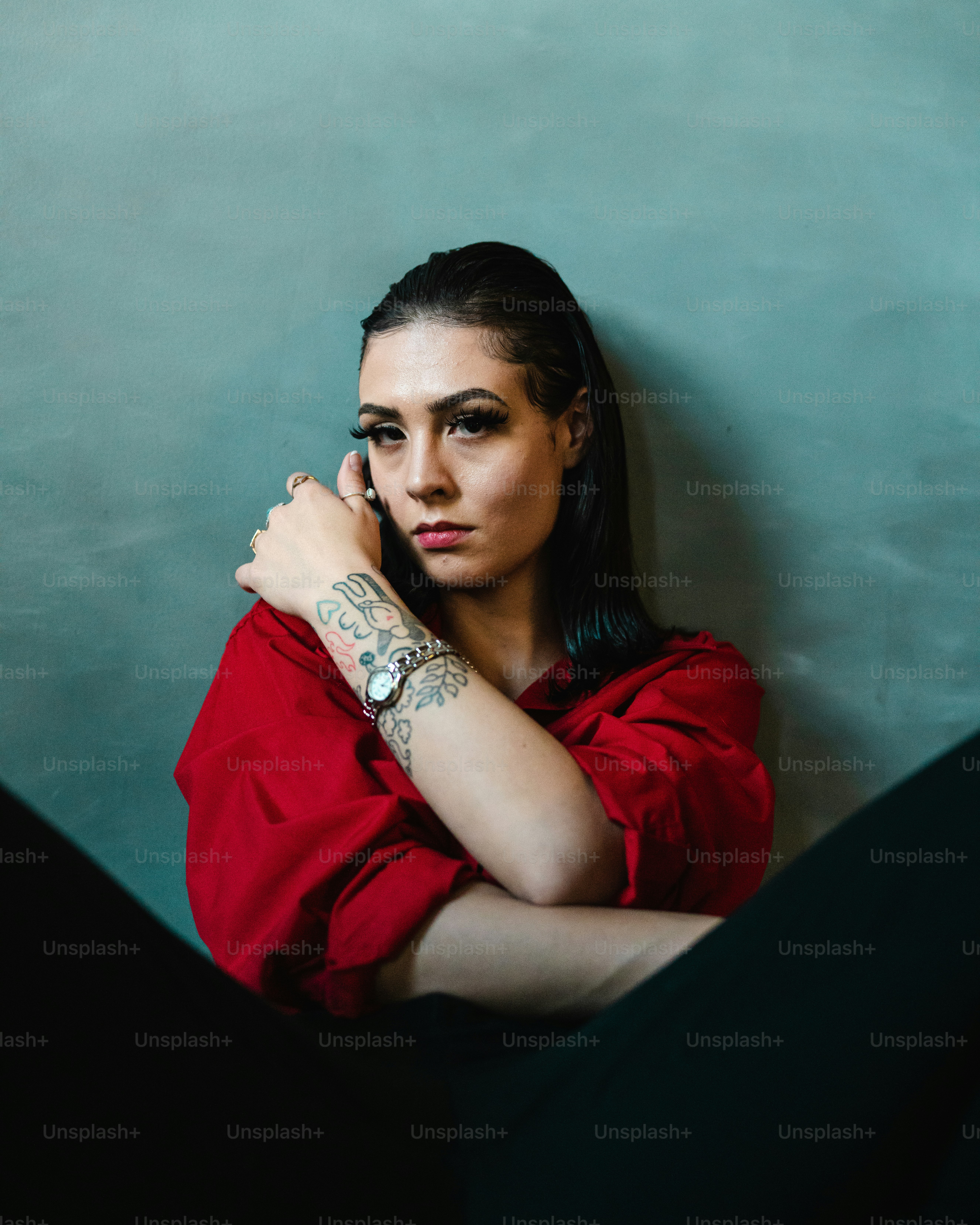 a person with tattoos