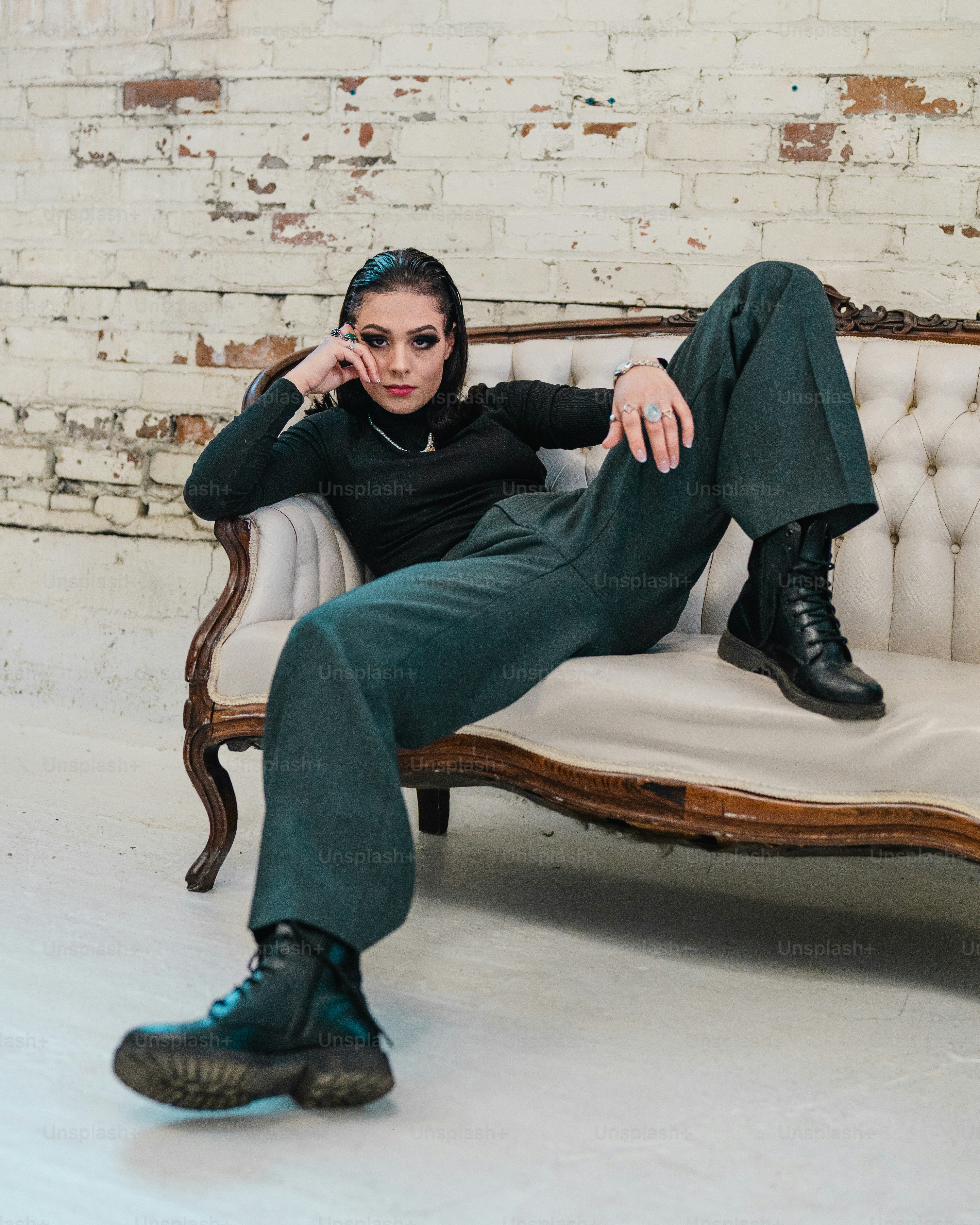 a person sitting on a bench