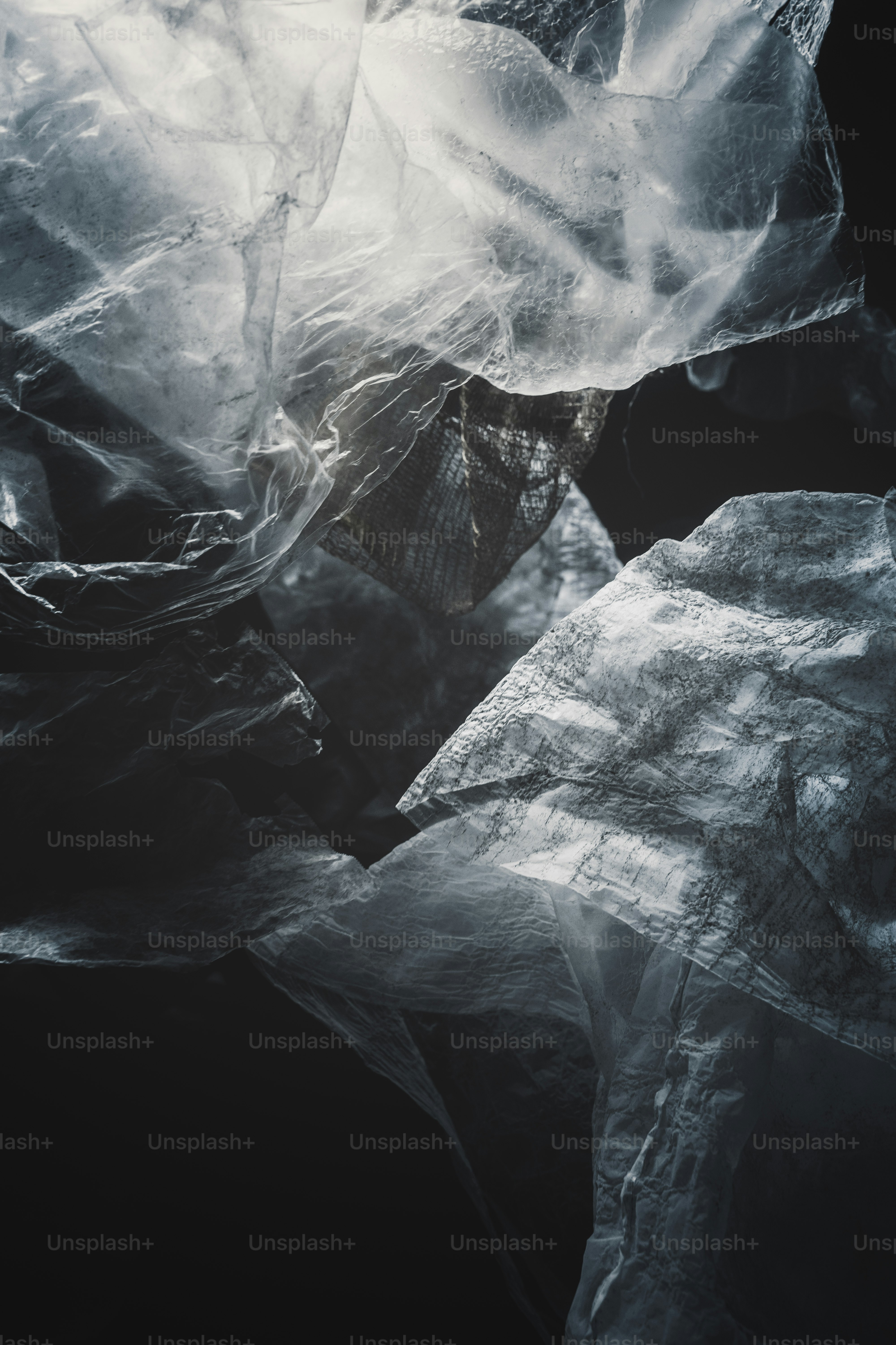 氷のクローズアップ