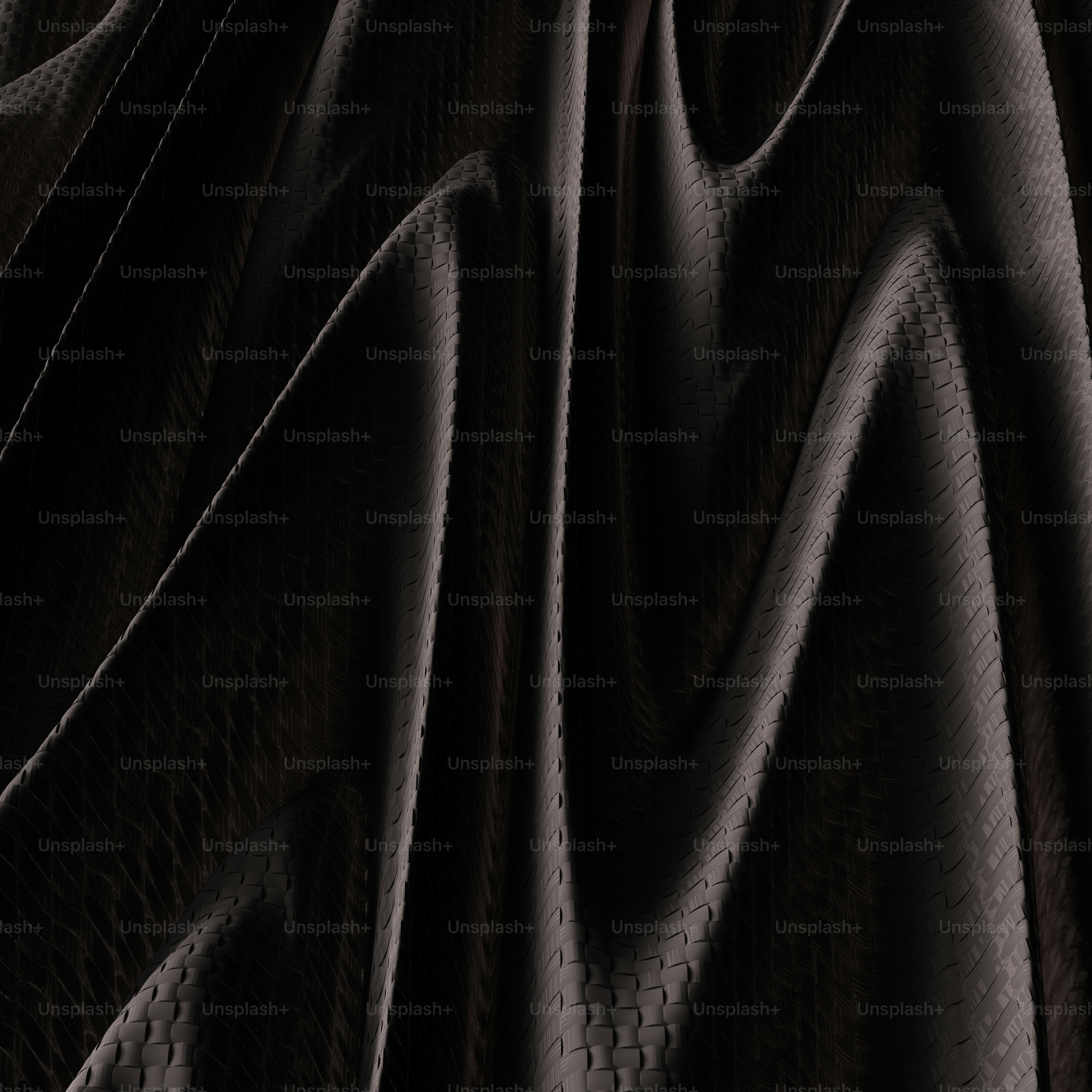 a close up of a black leather jacket