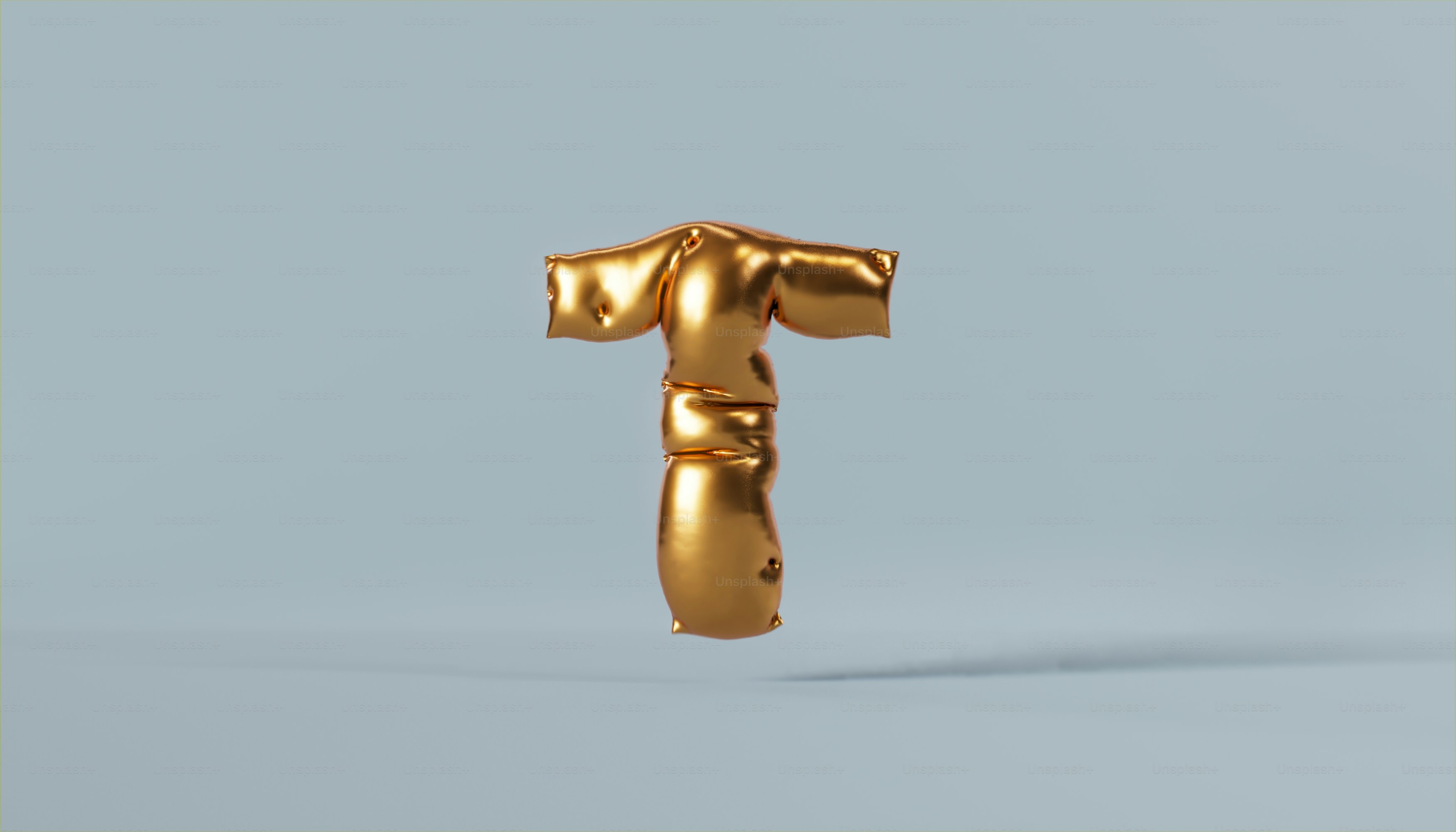 ein Gold- und Silberobjekt