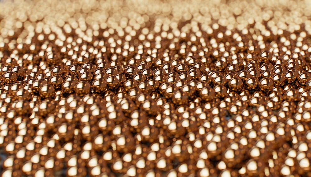 um close up de uma pilha de grãos