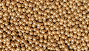 a large group of white balls