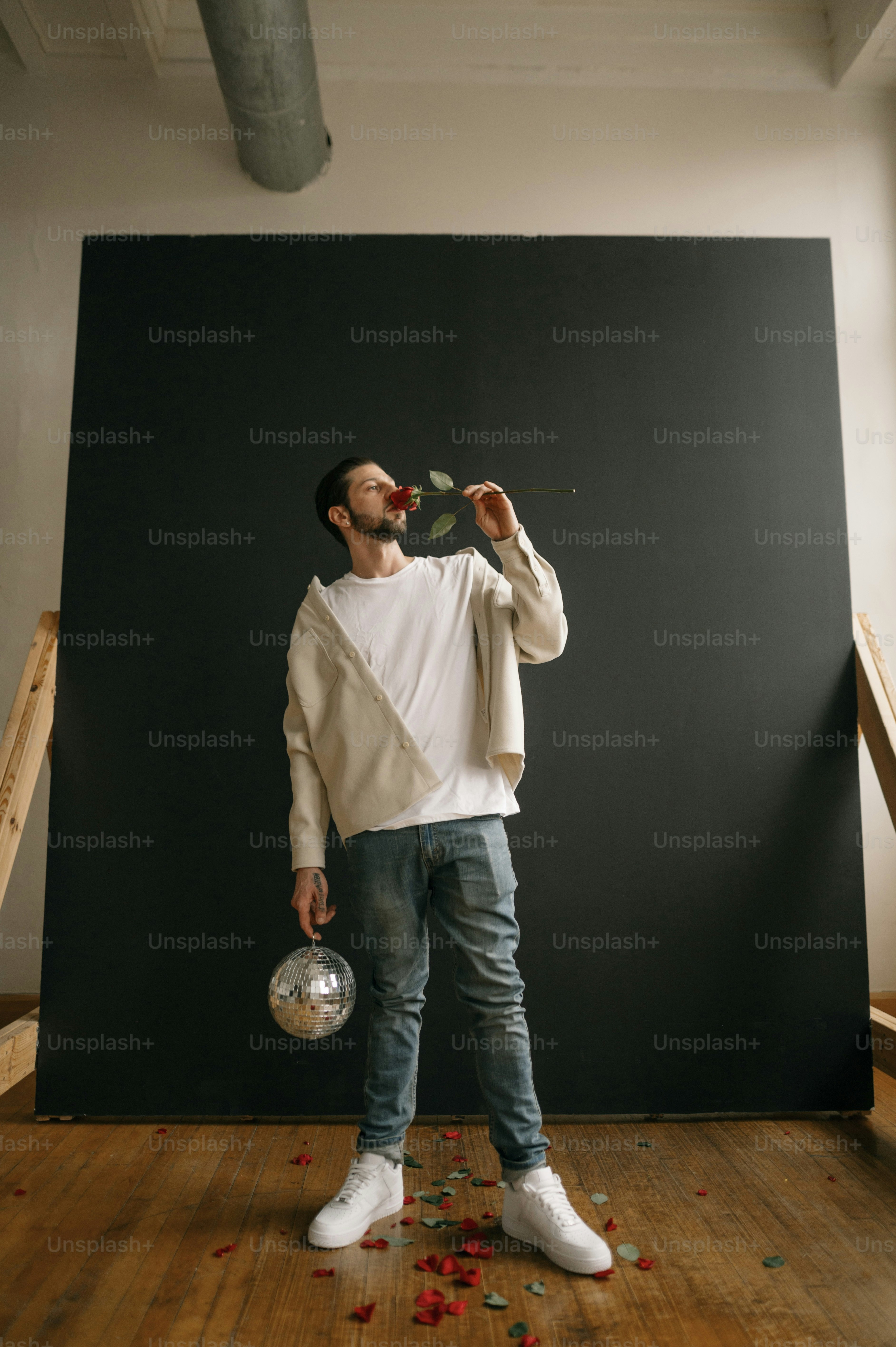 a man playing a flute