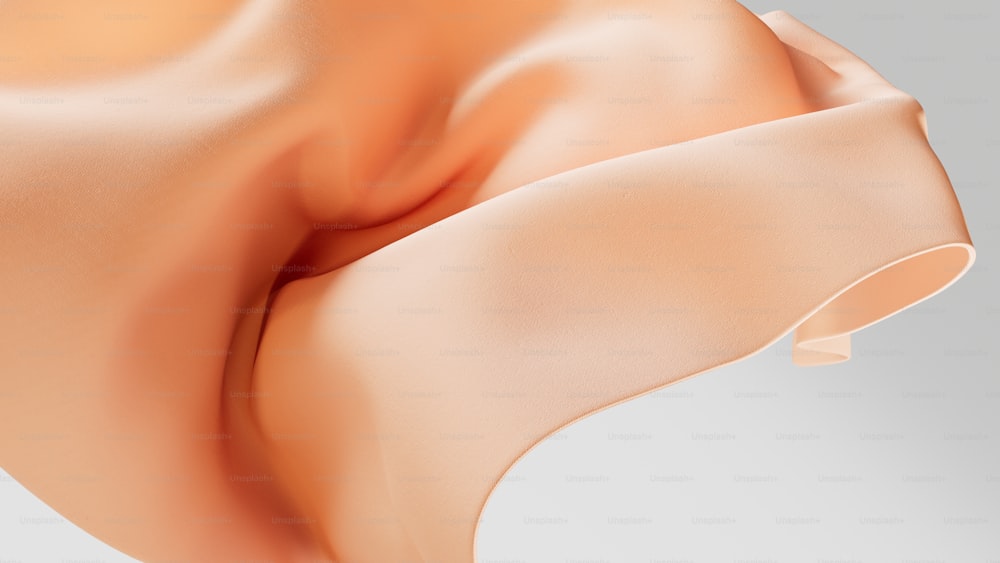a close up view of the breast of a woman