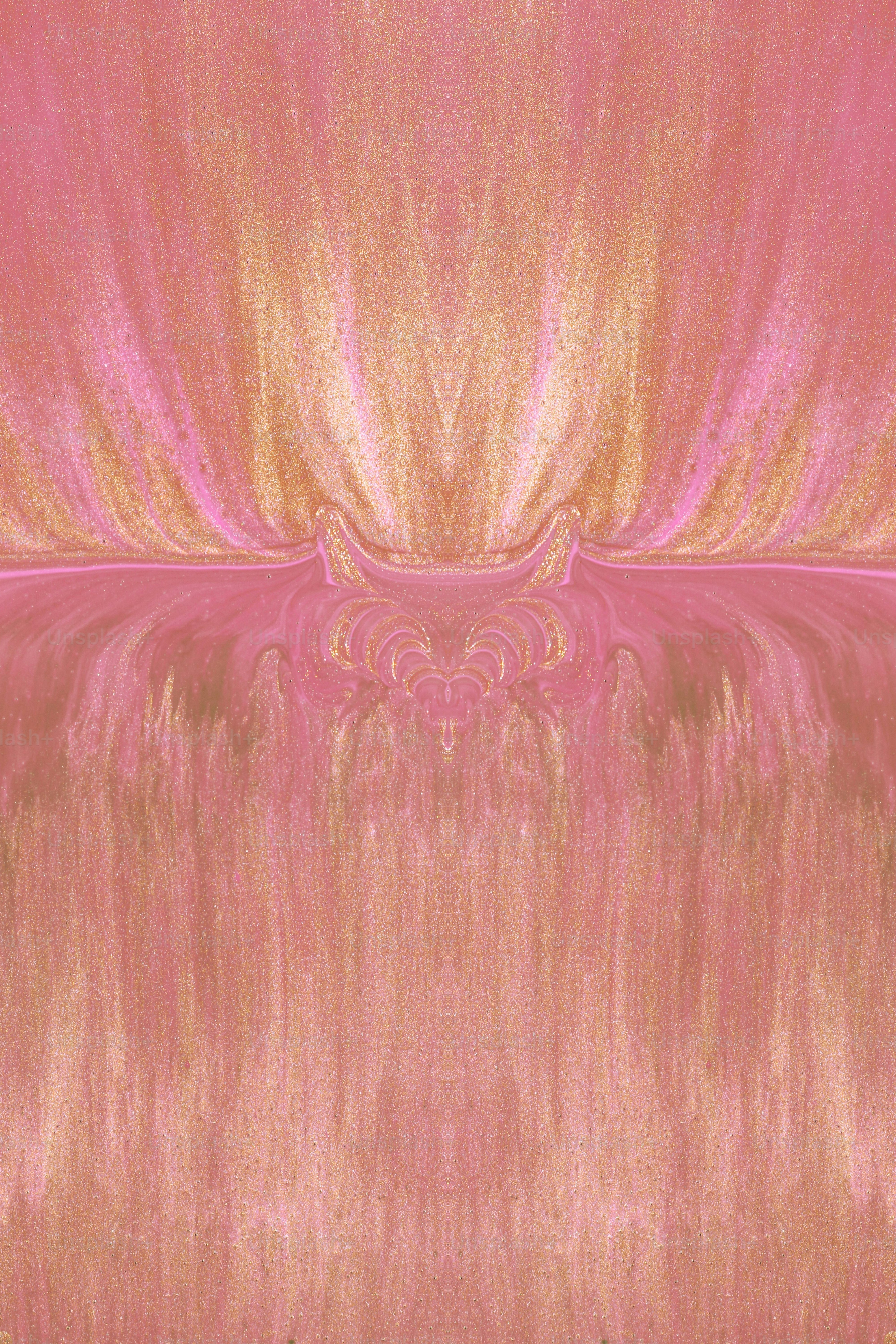 a close up of a red fabric