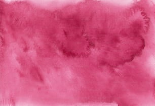 une aquarelle sur fond rose