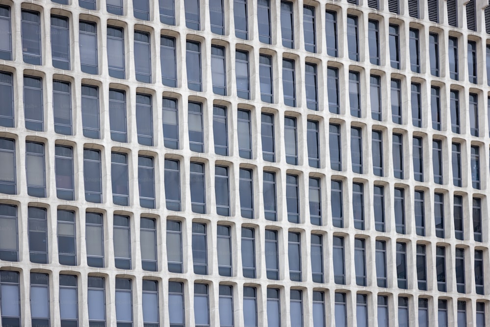 a building with many windows