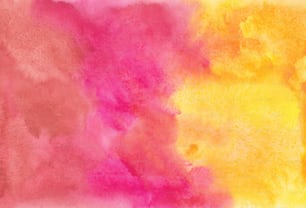 a close up of a pink and yellow smoke