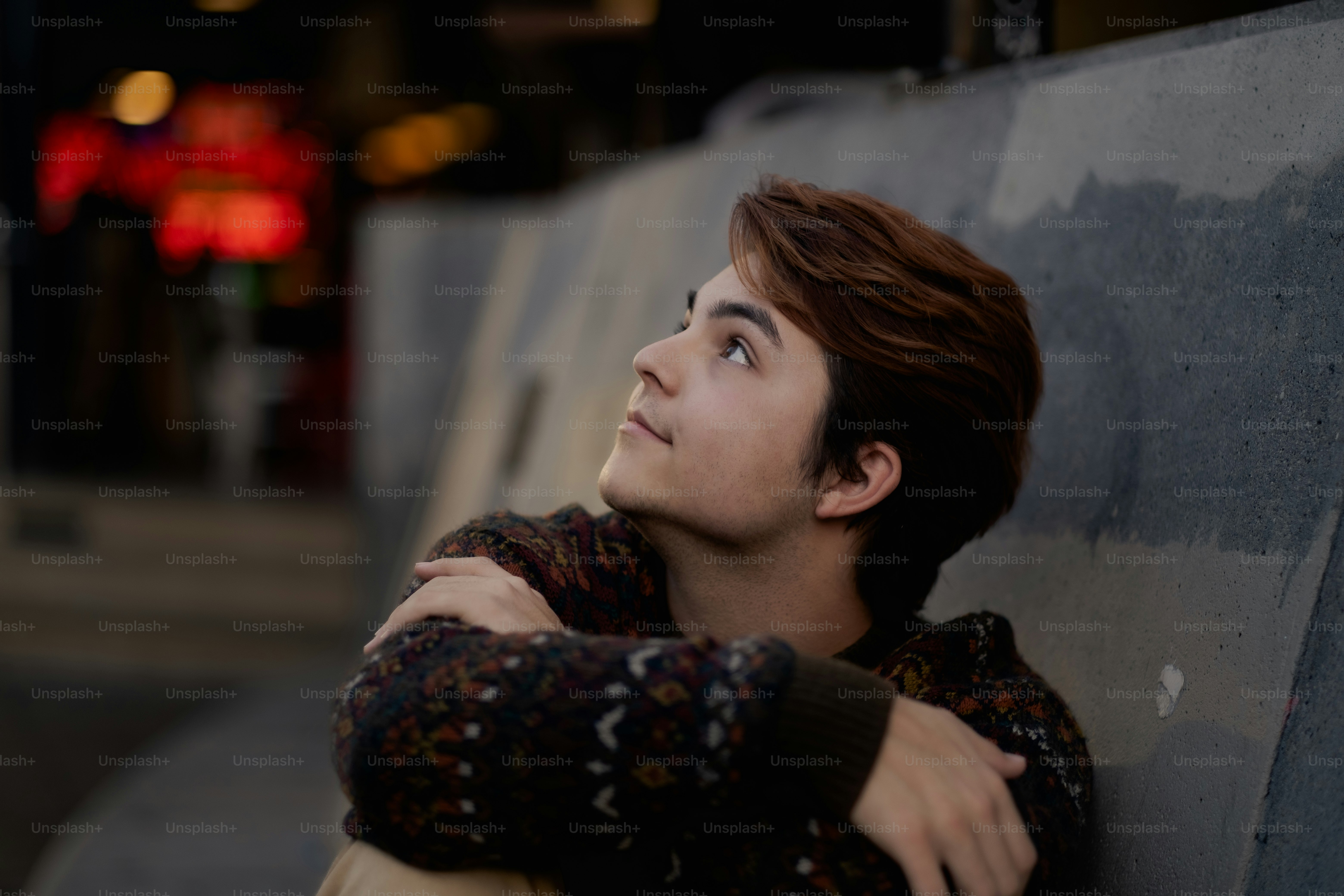 a person with the arms crossed