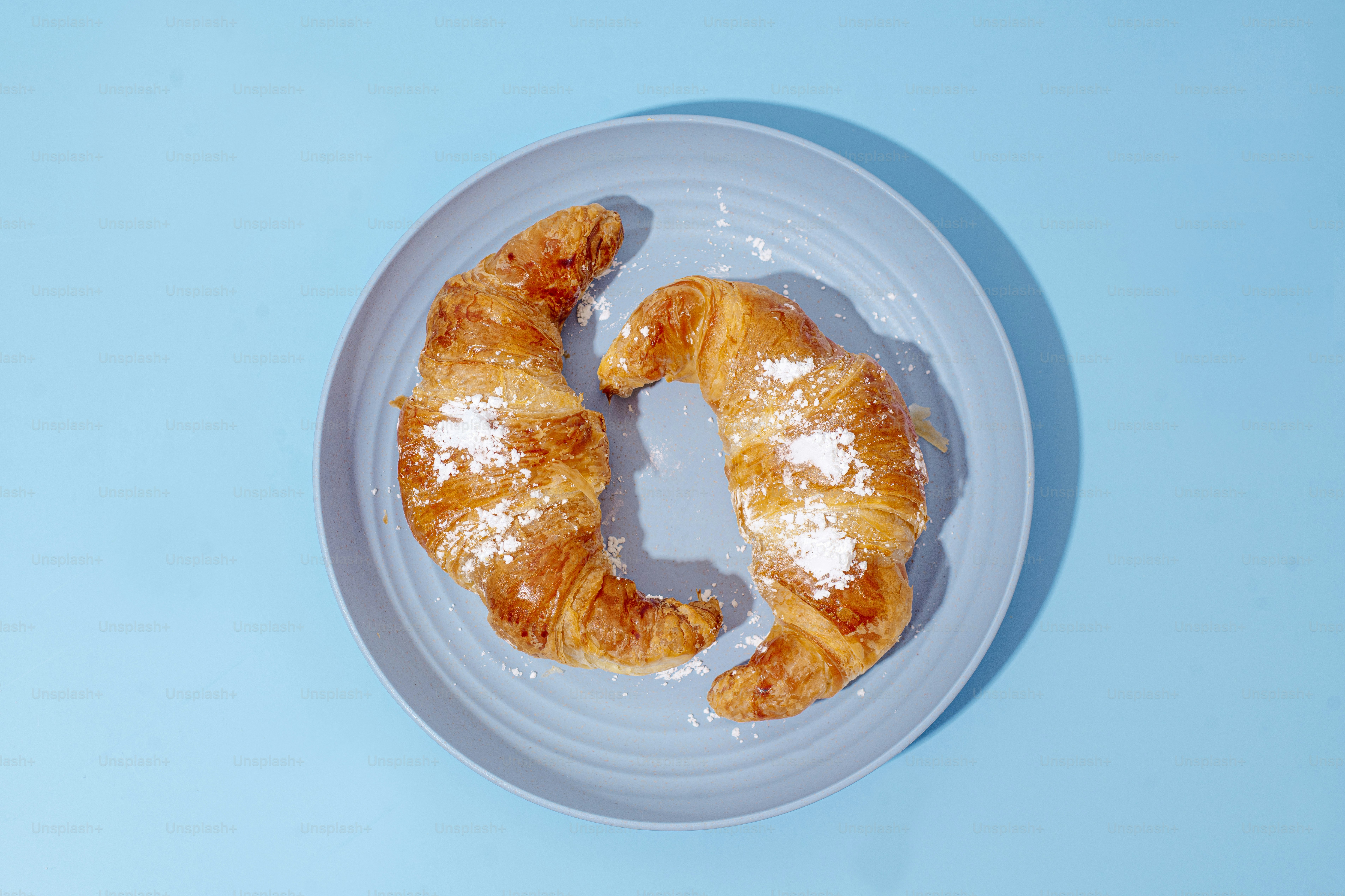 ein Teller mit Essen