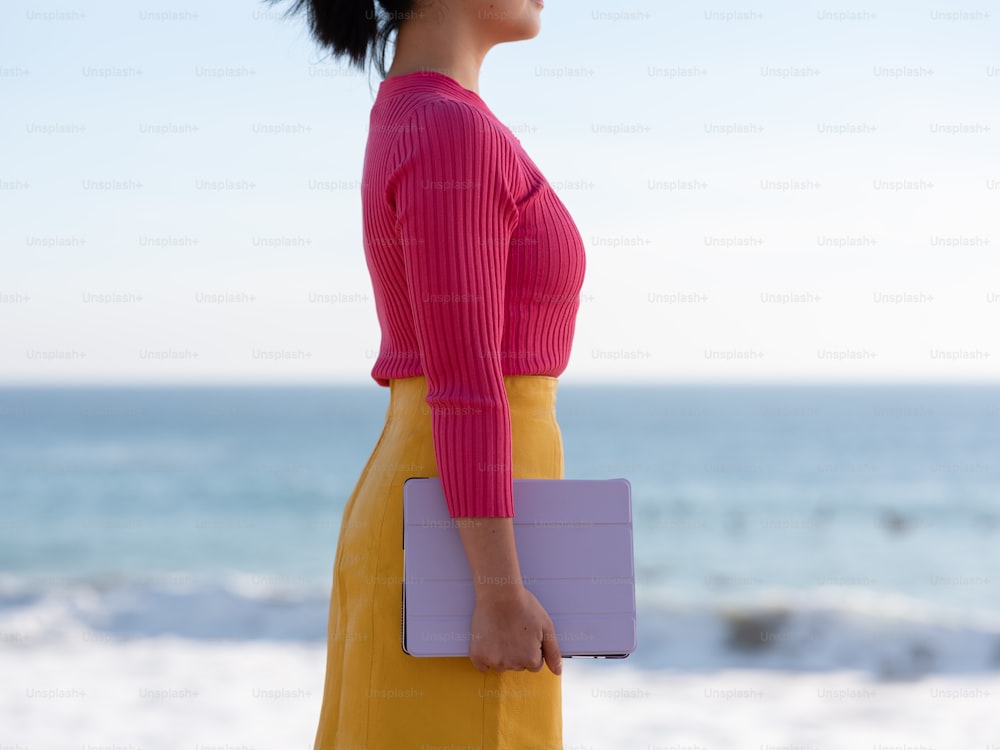 a person holding a book