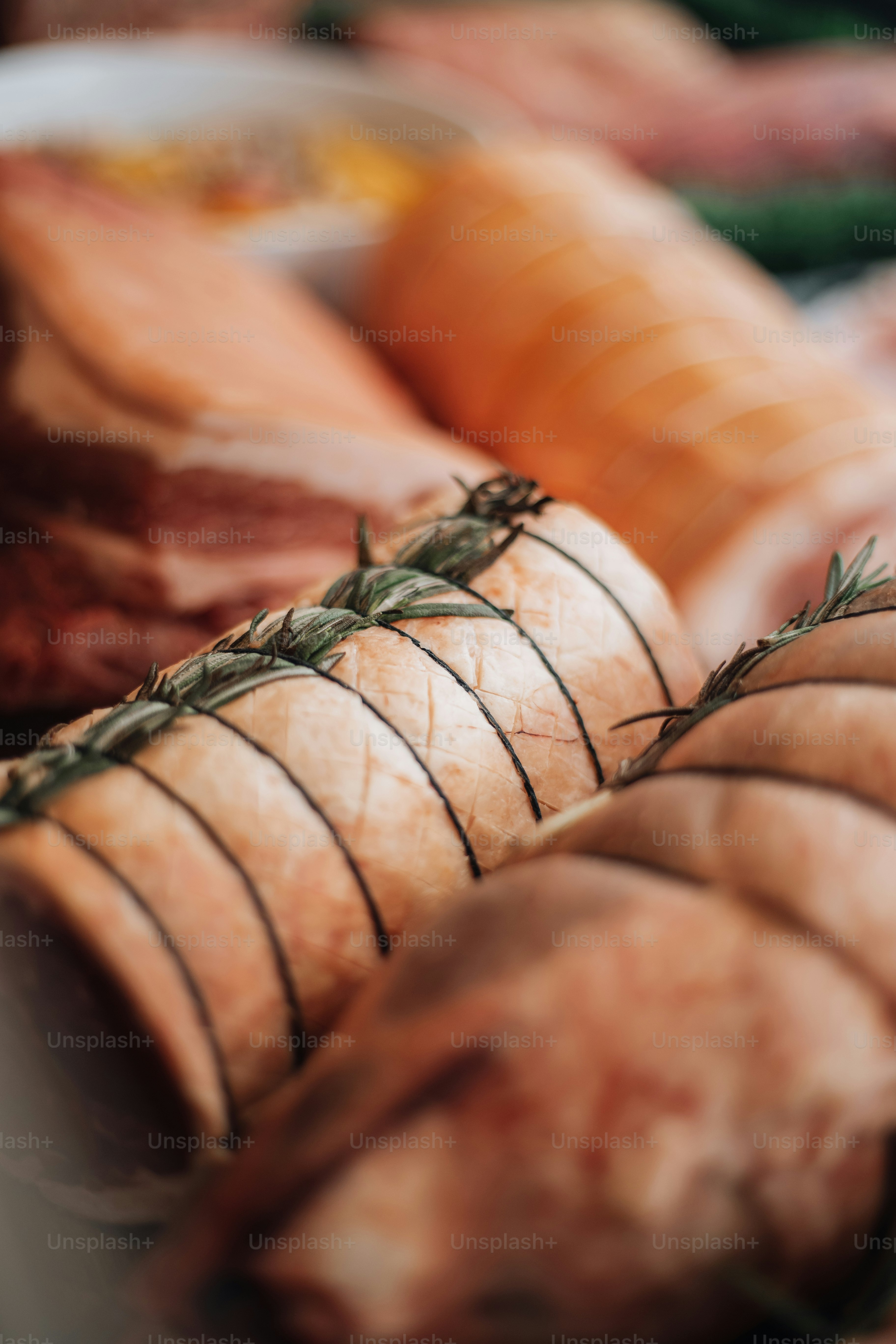 a close-up of some food