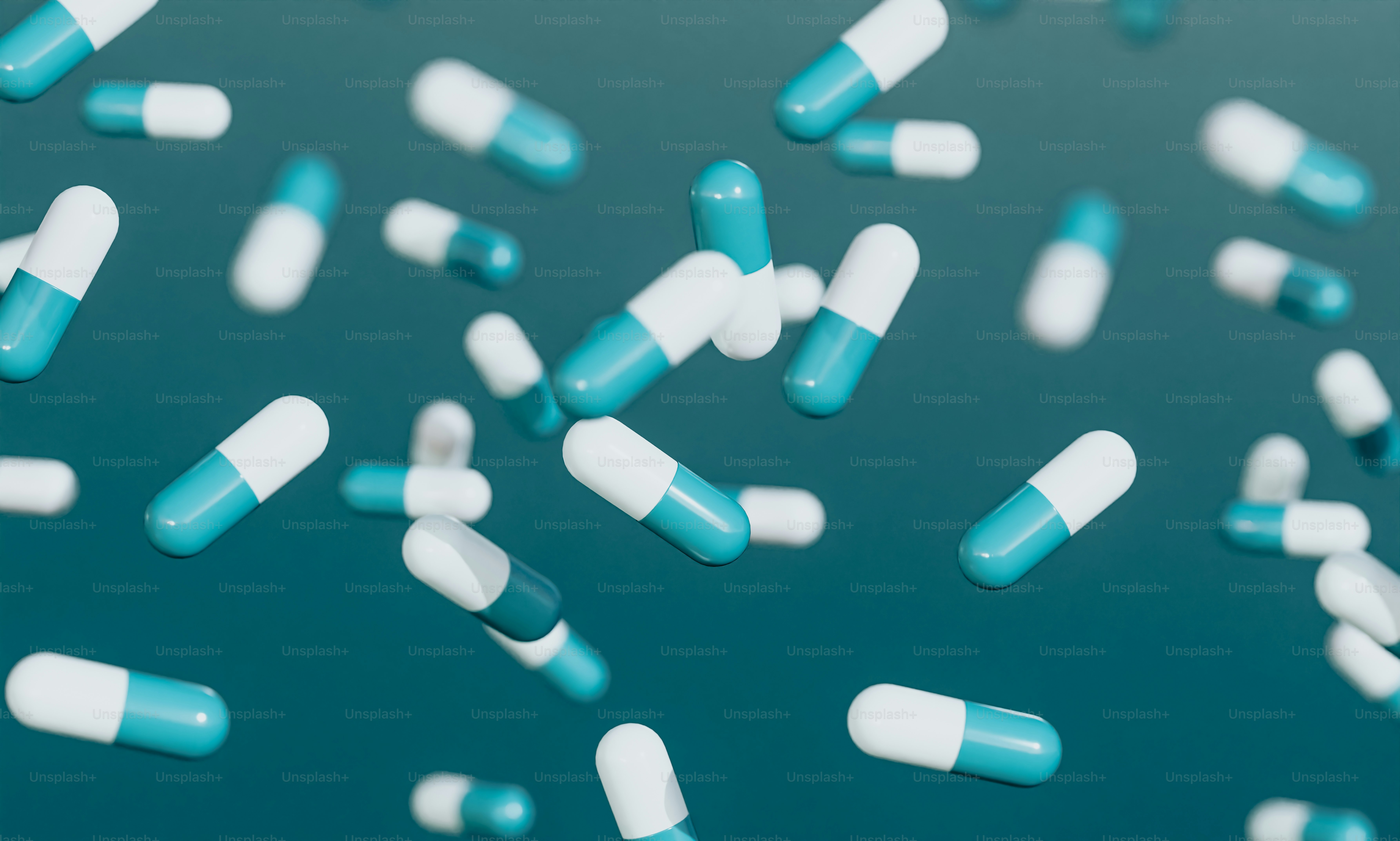 a close-up of pills