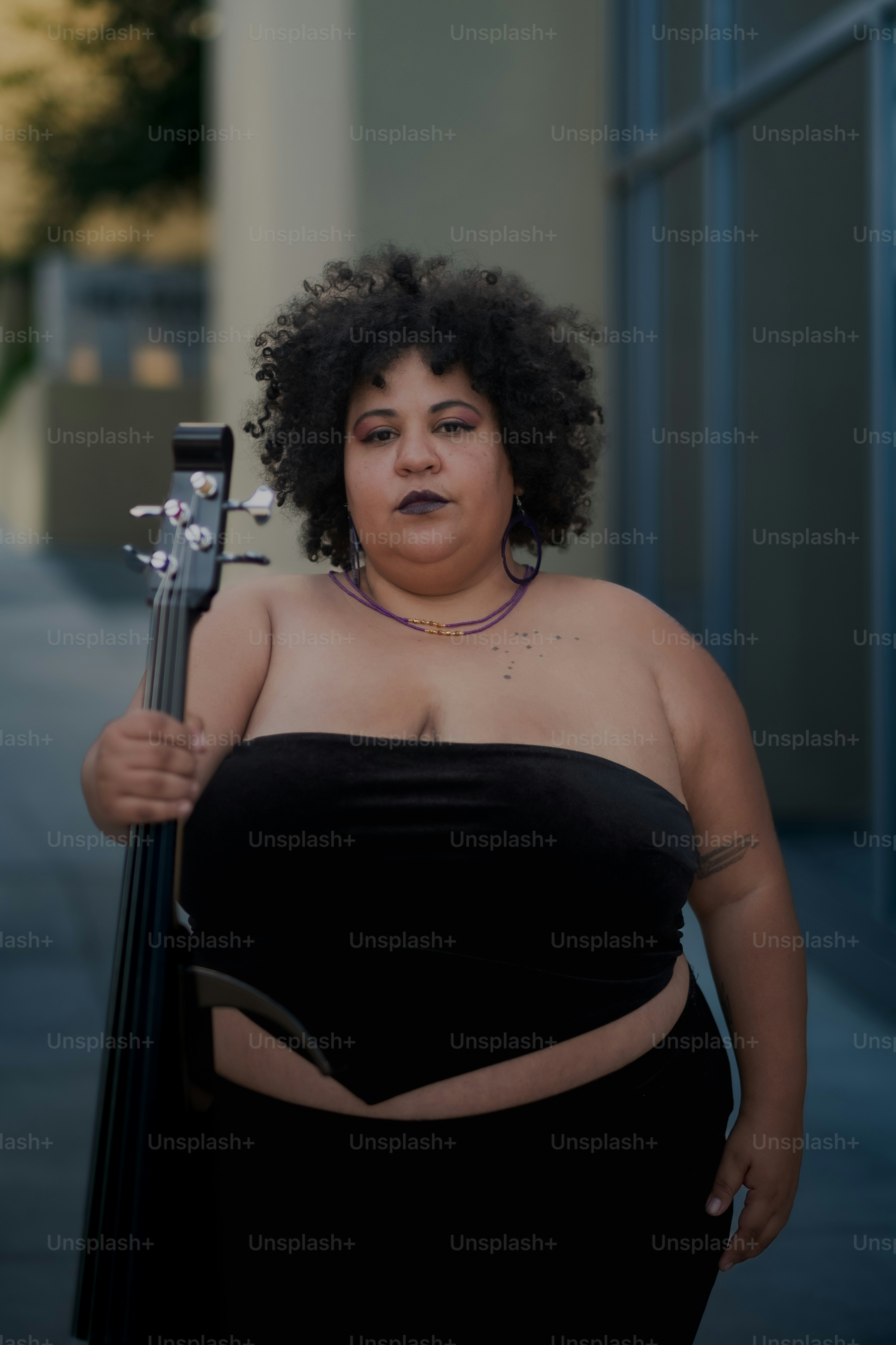 a woman holding a gun