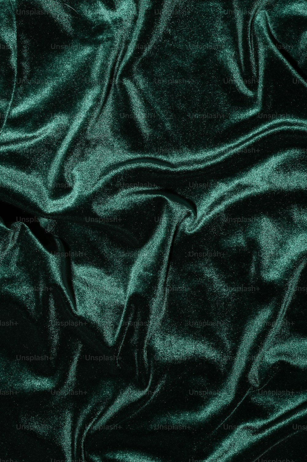 a close up of a black fabric