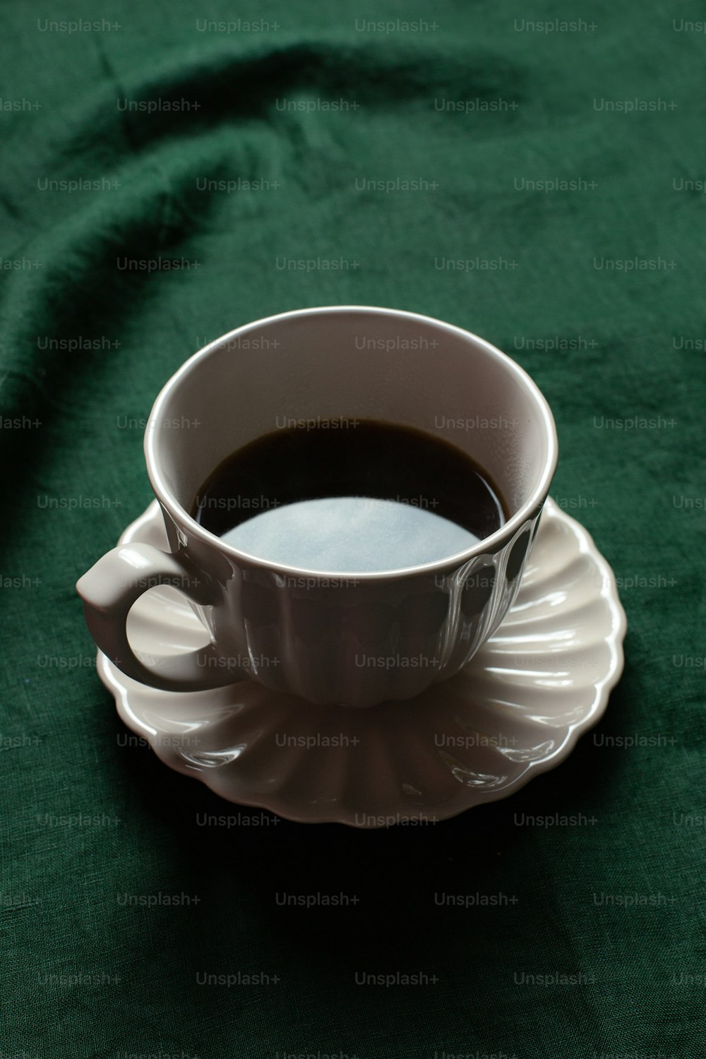 a cup of coffee