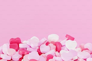 Un grupo de píldoras rosadas