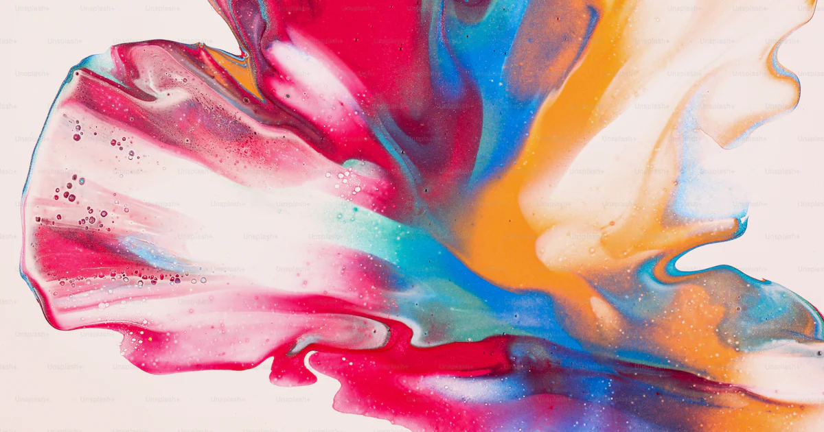 A colorfully painted glass photo – Background Image on Unsplash