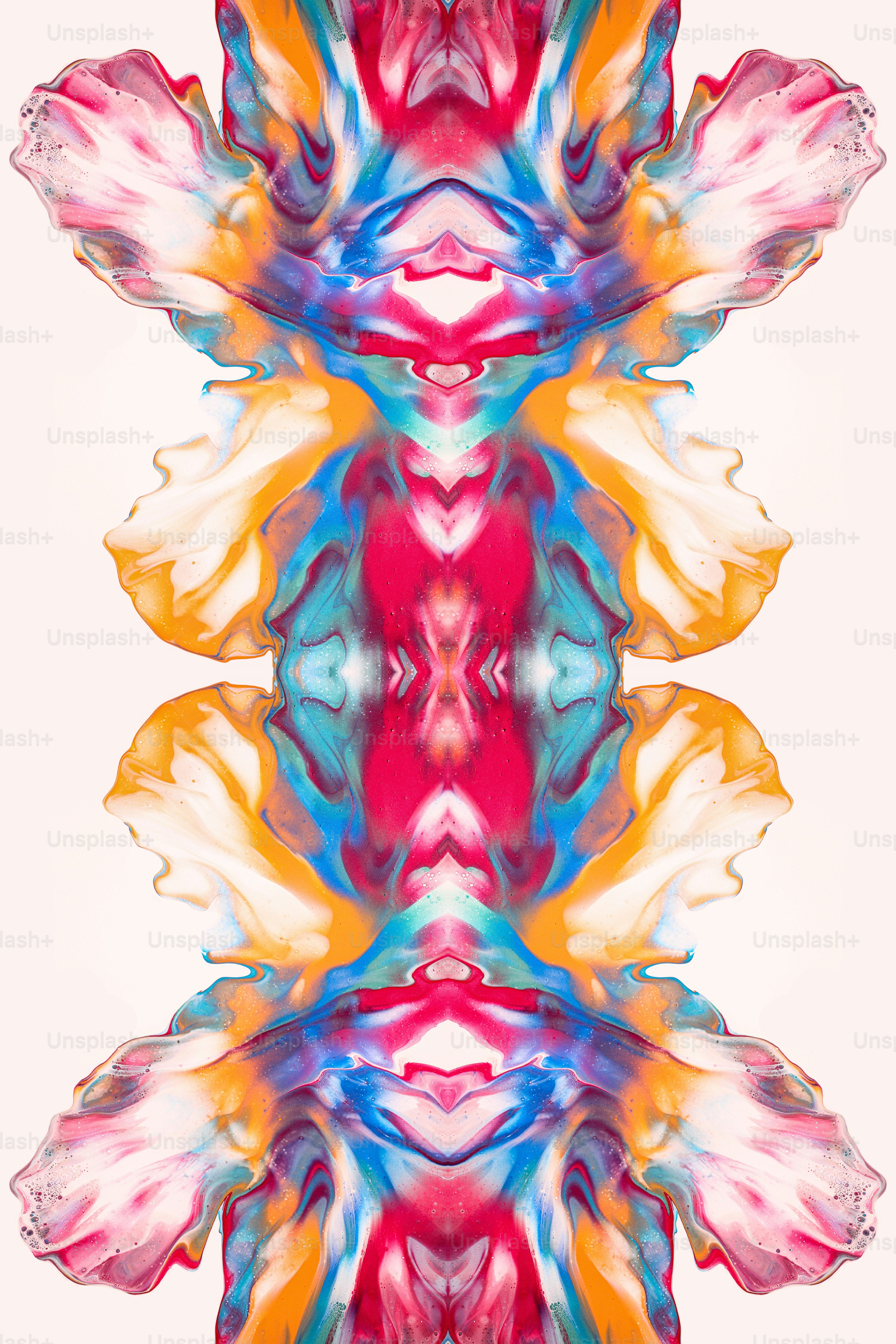 a colorful art piece