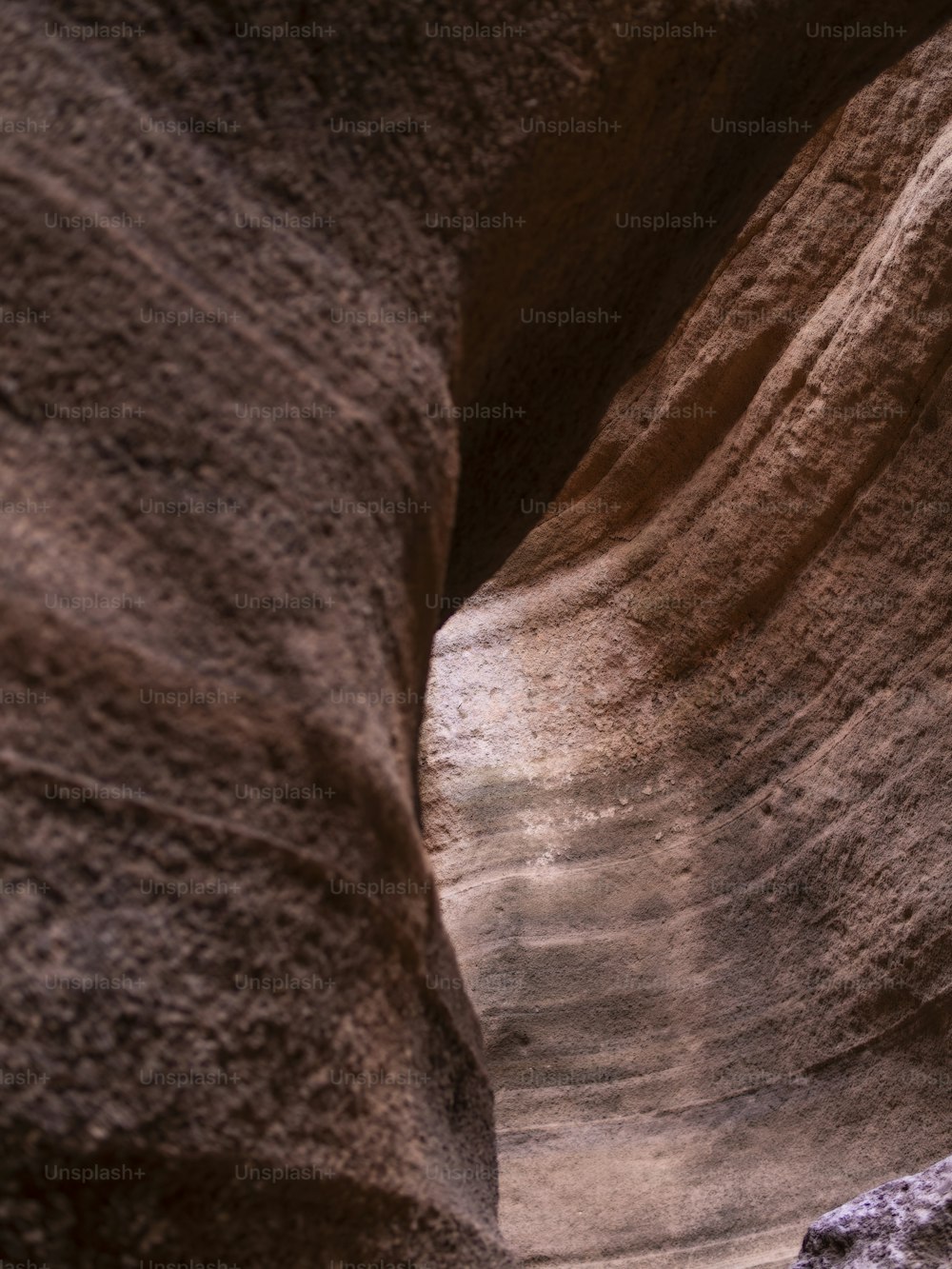 close-up of a rock