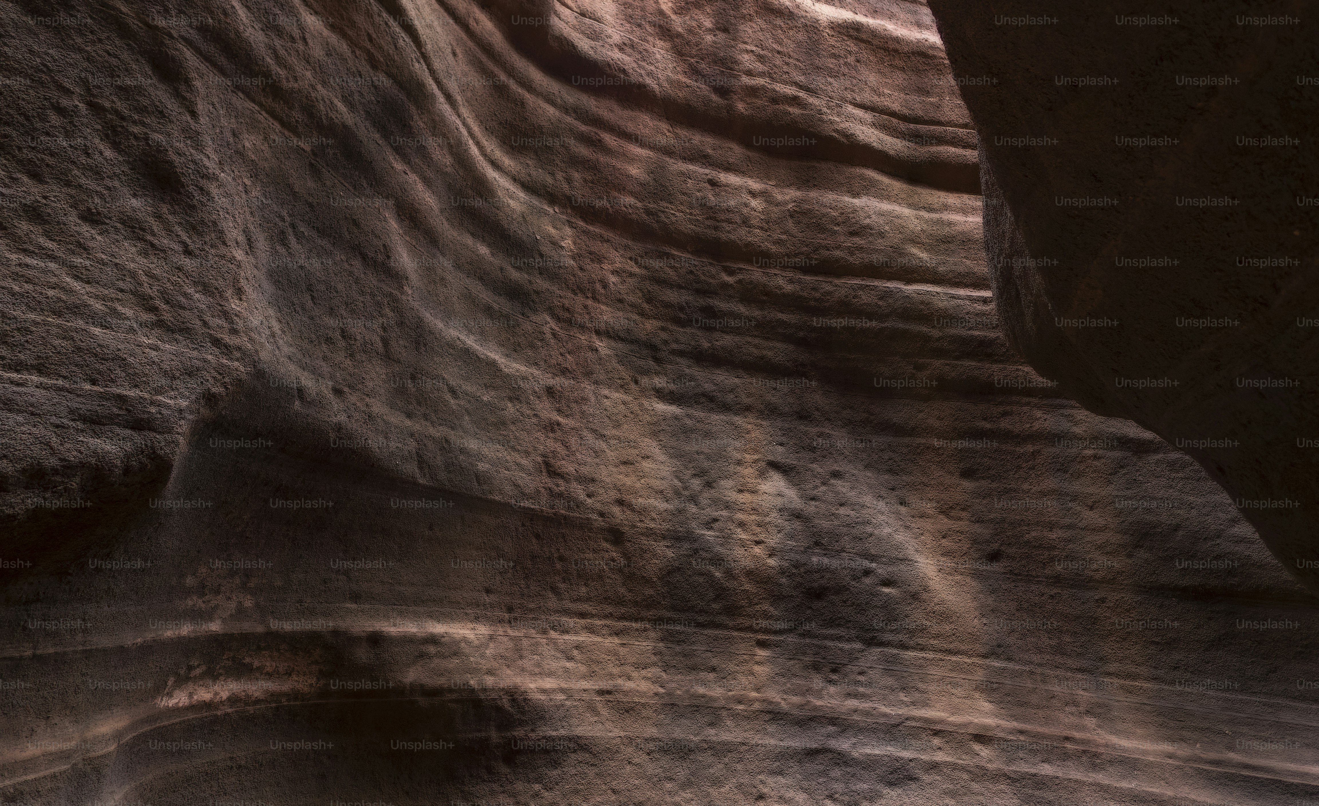 a close-up of a canyon