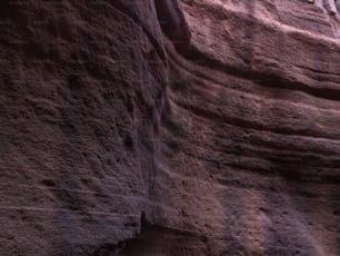 a close-up of a canyon