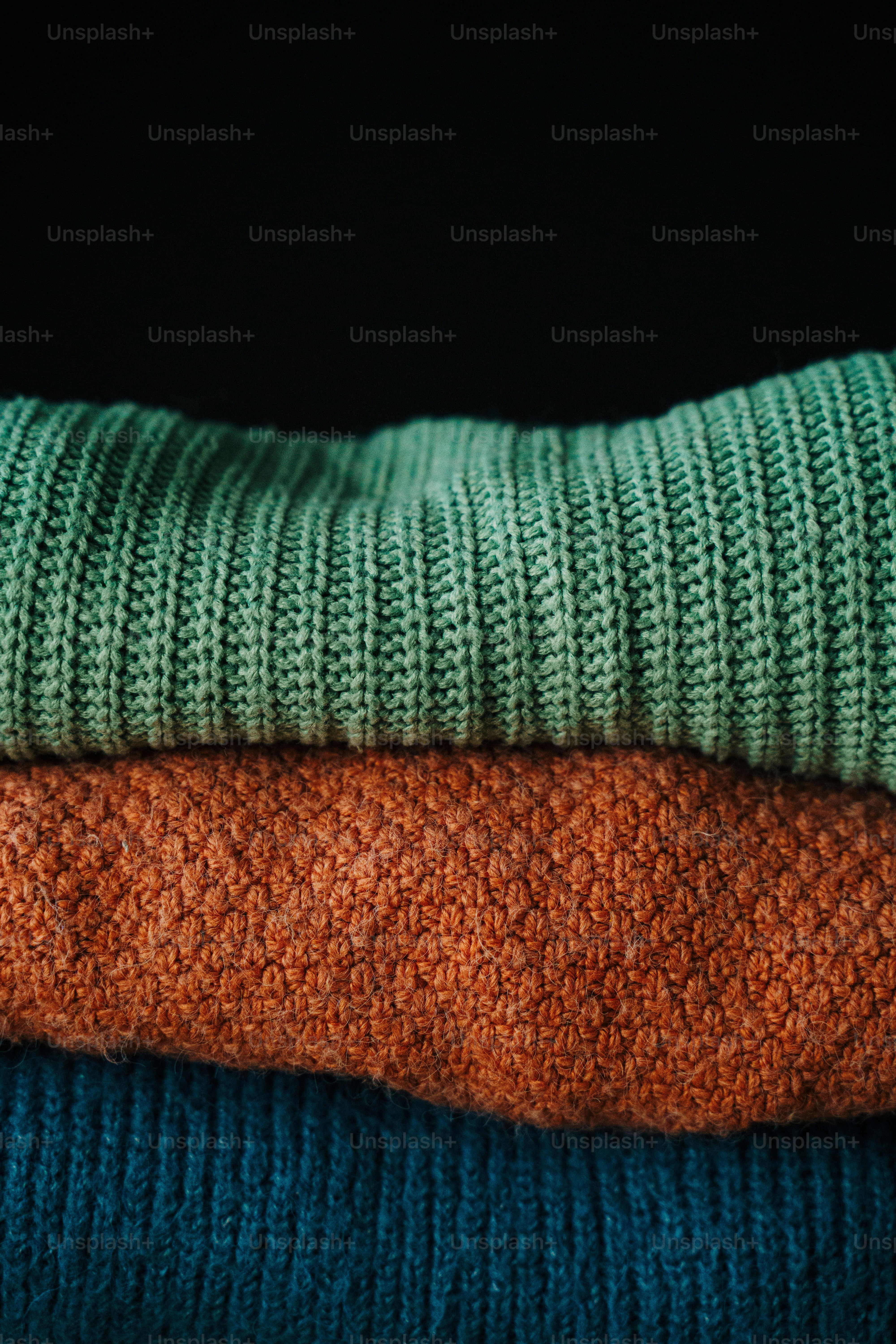 a close up of a knitted hat