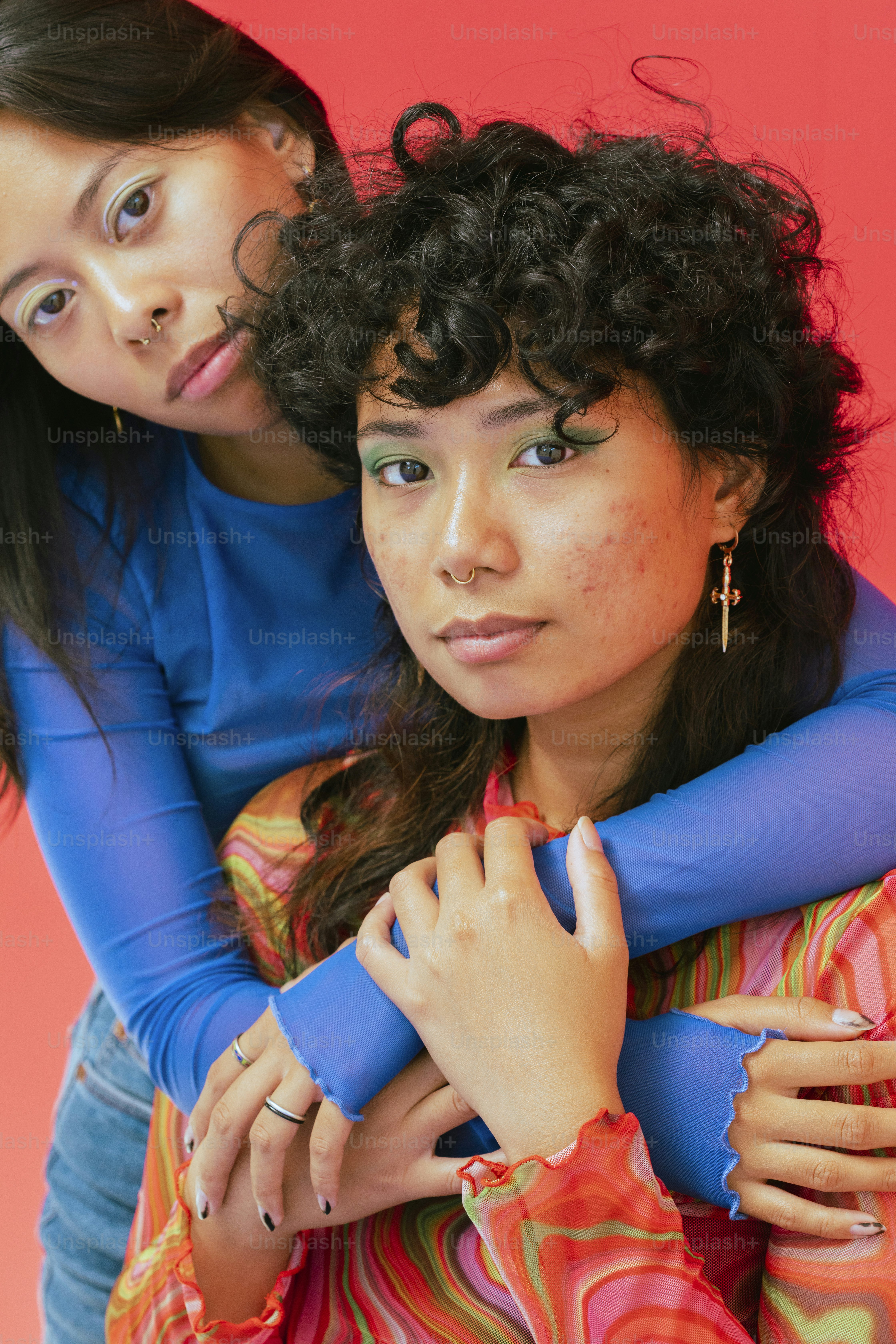 a group of women posing for a photo