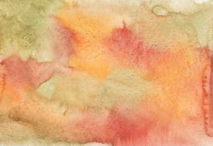 a watercolor painting of a multicolored background