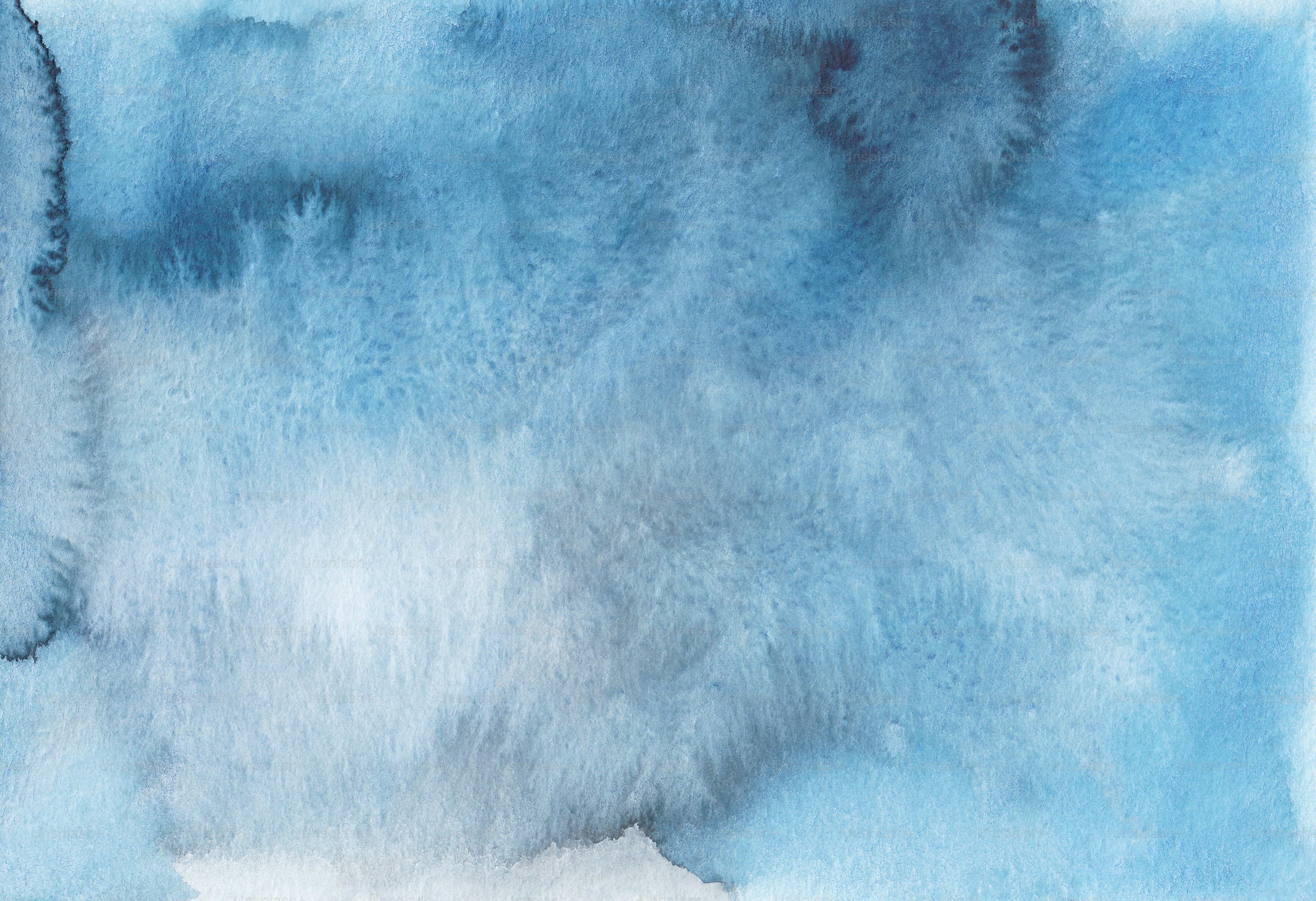 a watercolor painting of a polar bear in the snow