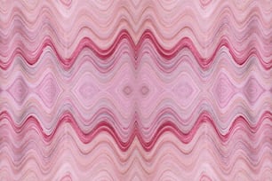 a pink and red abstract background with wavy lines