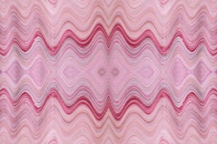 a pink and red abstract background with wavy lines