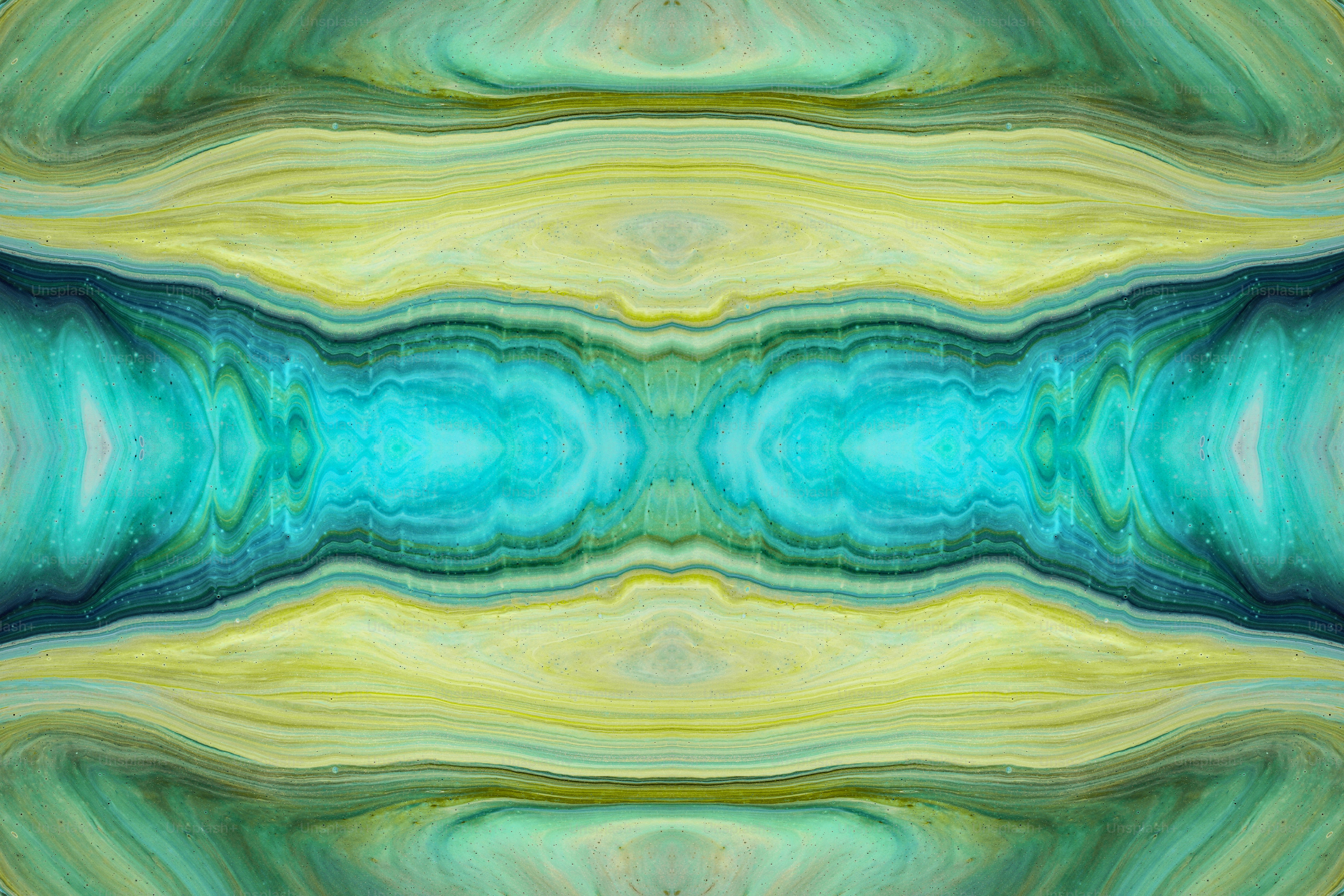 a green and yellow abstract background