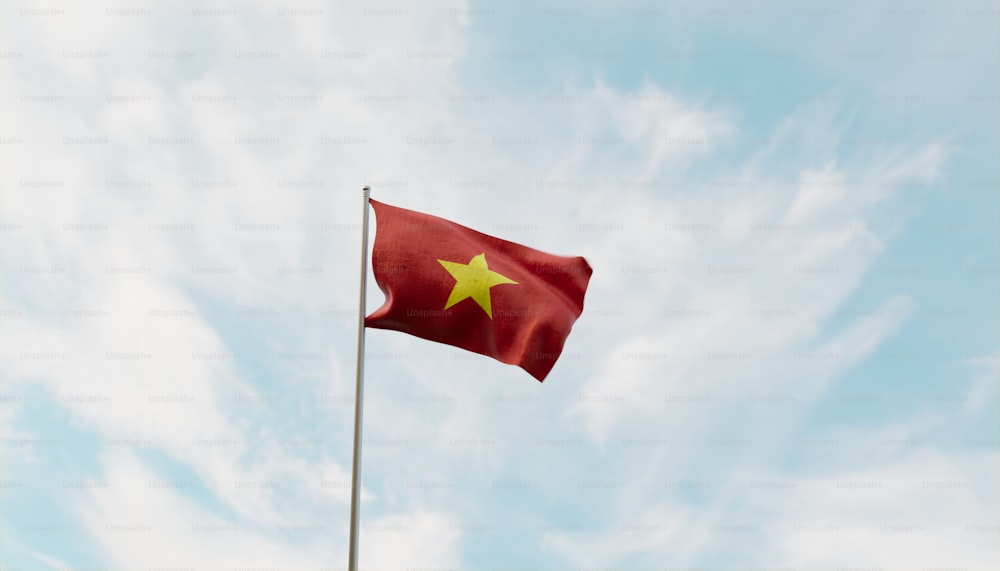 Cờ đỏ sao vàng (Vietnam Flag): Hãy cùng chiêm ngưỡng vẻ đẹp truyền thống của quốc kỳ Việt Nam với những sắc đỏ vàng rực rỡ trên bầu trời xanh. Cờ đỏ sao vàng không chỉ là biểu tượng của đất nước mà còn là nét đẹp văn hóa độc đáo mà người Việt đã truyền tụng từ đời này sang đời khác.