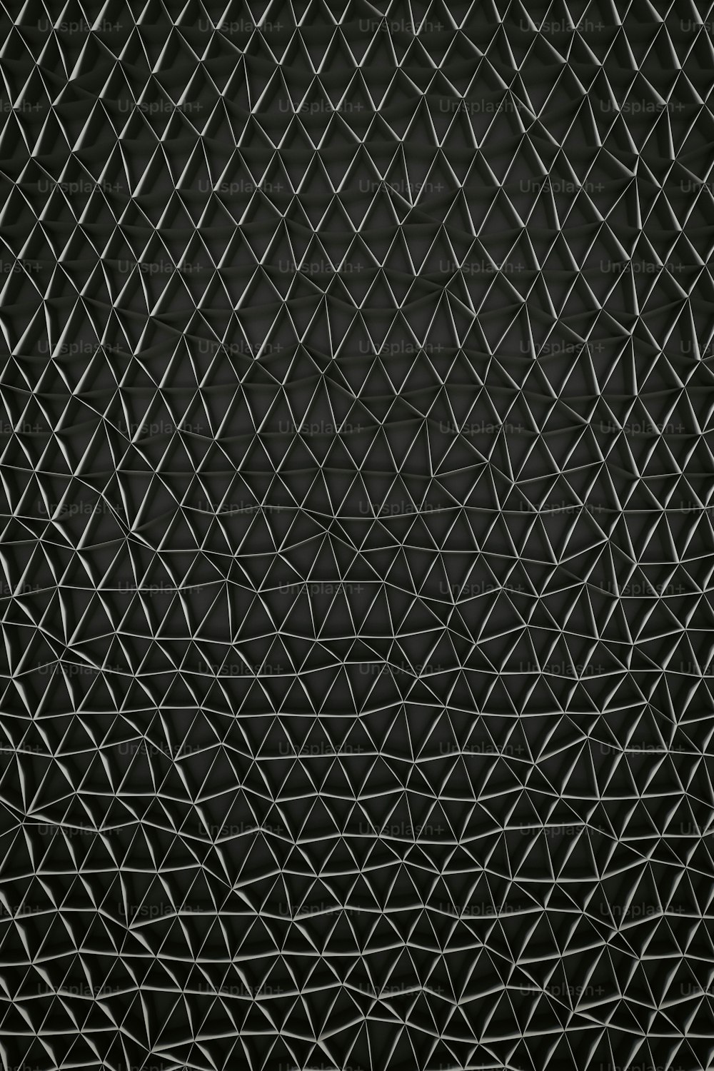 Black Mesh Background on White Background.the Texture of the Black