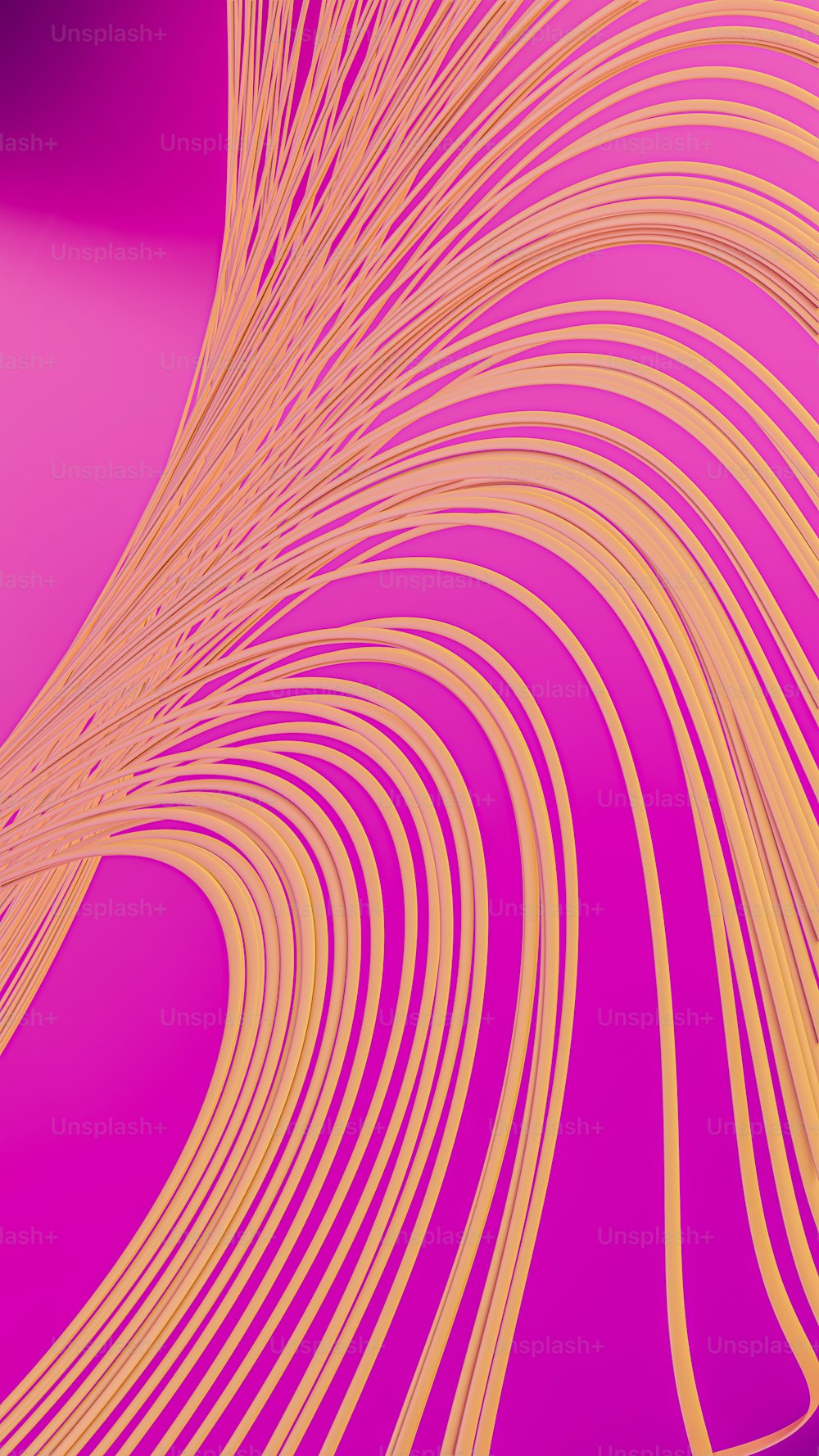 a purple and yellow abstract background with lines