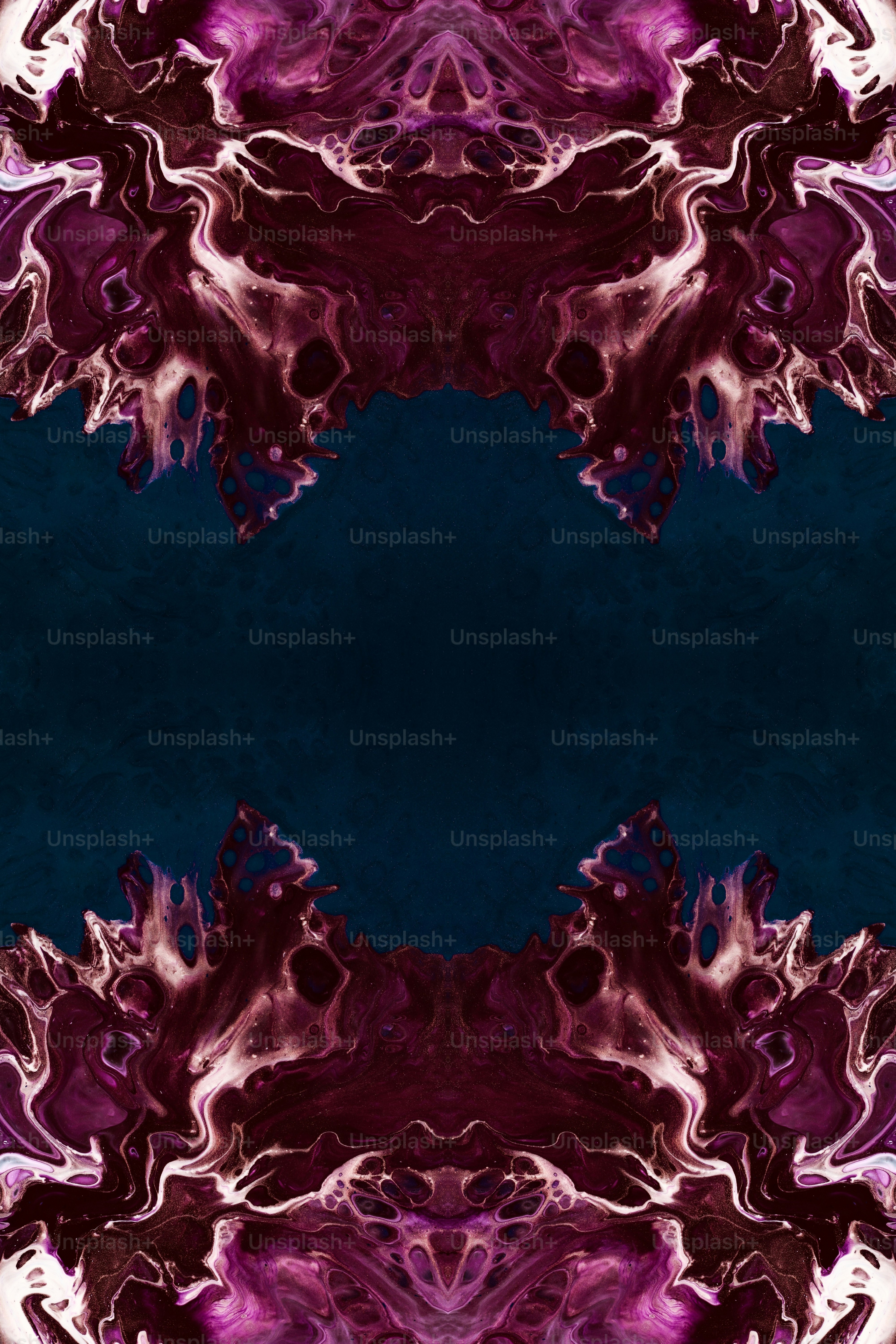 A blue and purple background with an abstract design photo – Pattern ...