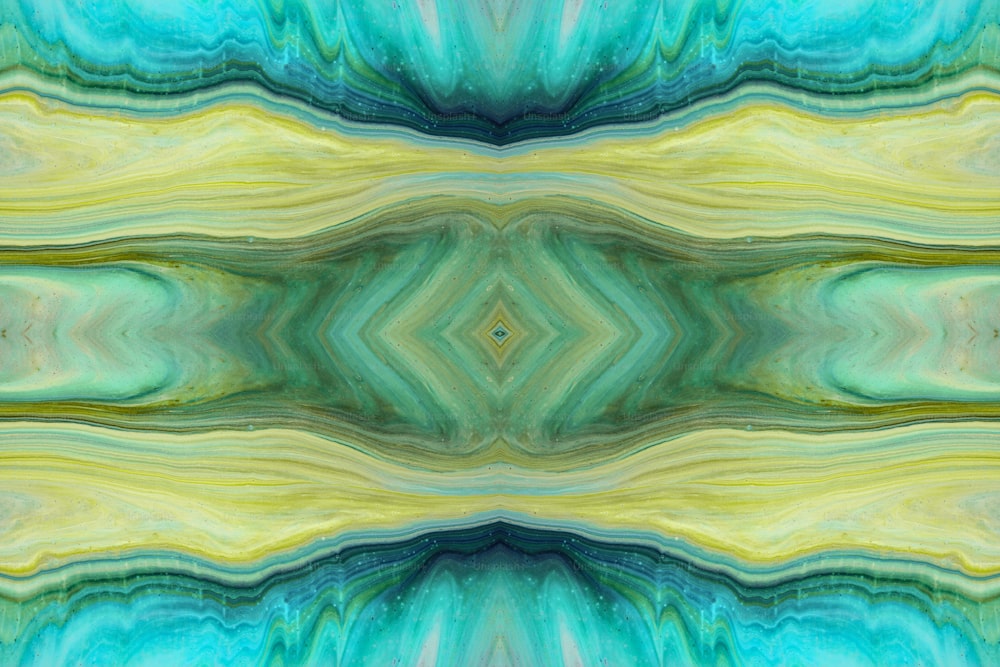 an abstract image of a green and yellow background