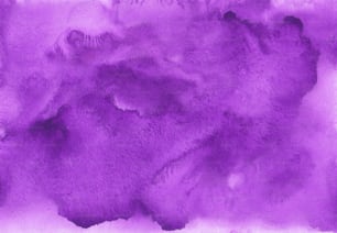 une aquarelle représentant un nuage violet