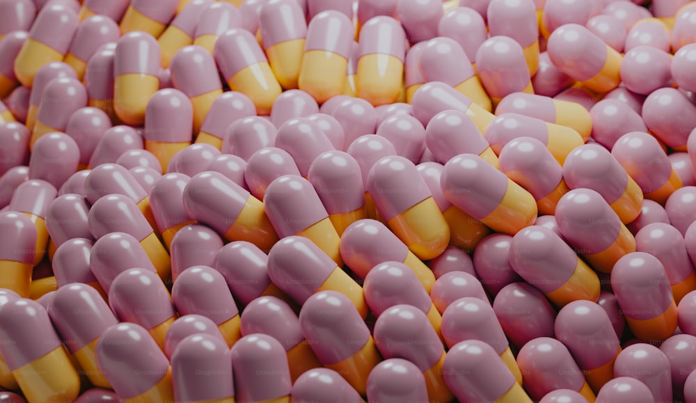 a pile of candy corn sitting on top of each other