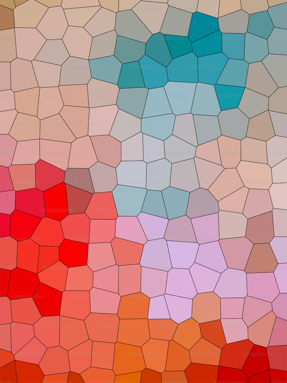 a colorful background with a lot of small squares