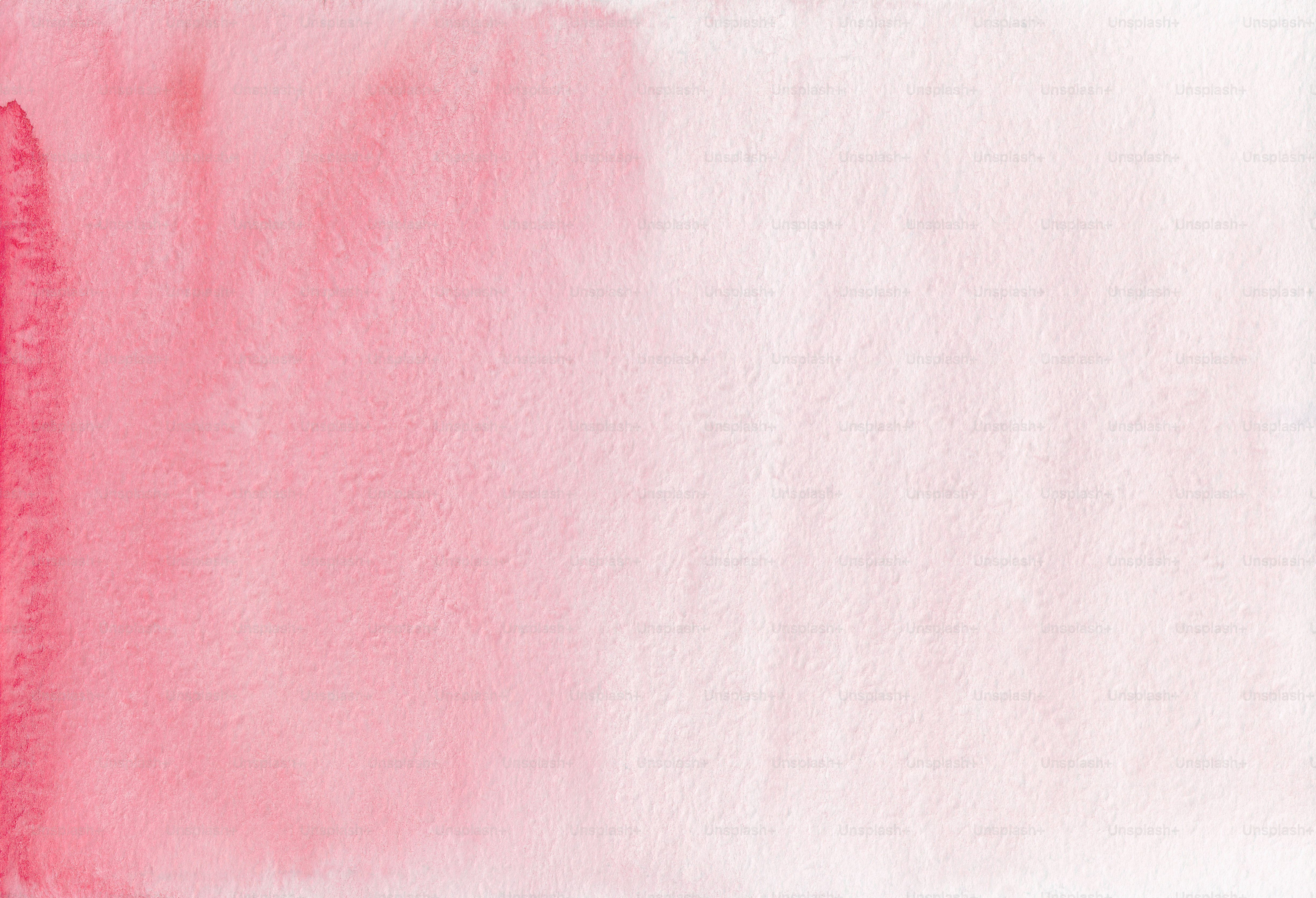 Una acuarela de fondo rosa y blanco