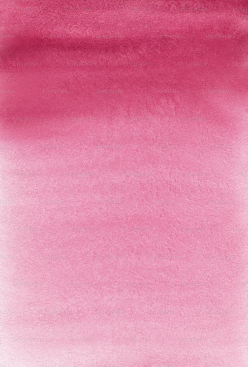 a pink watercolor background with a white border