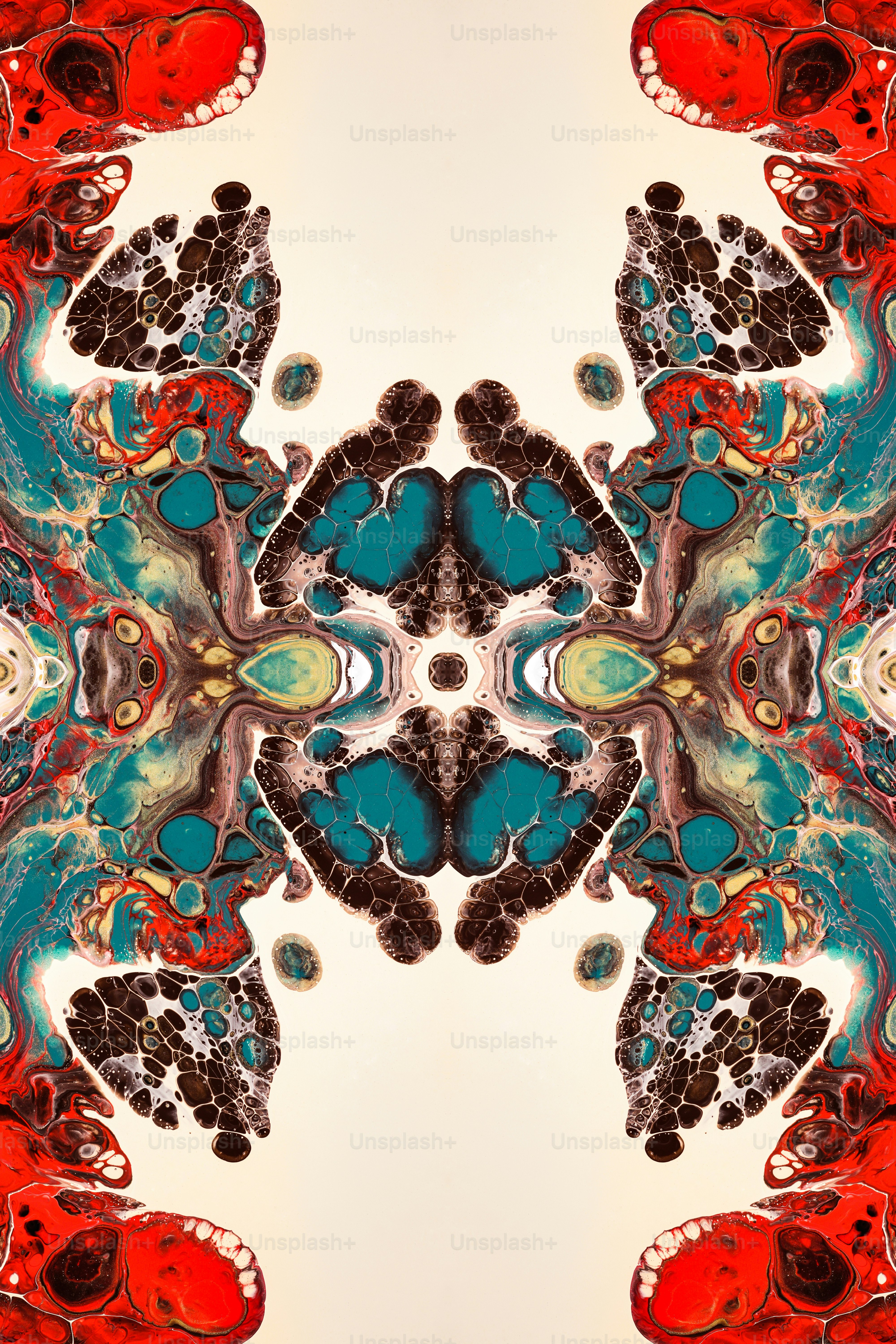 a very colorful picture of some kind of thing