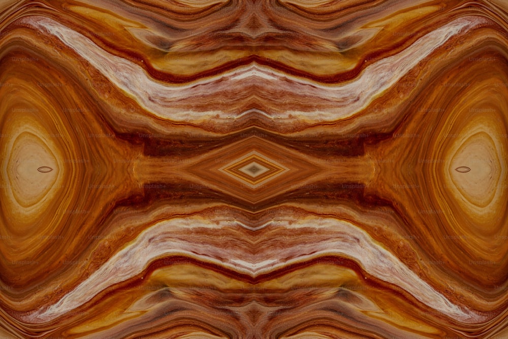 an abstract image of a brown and yellow pattern