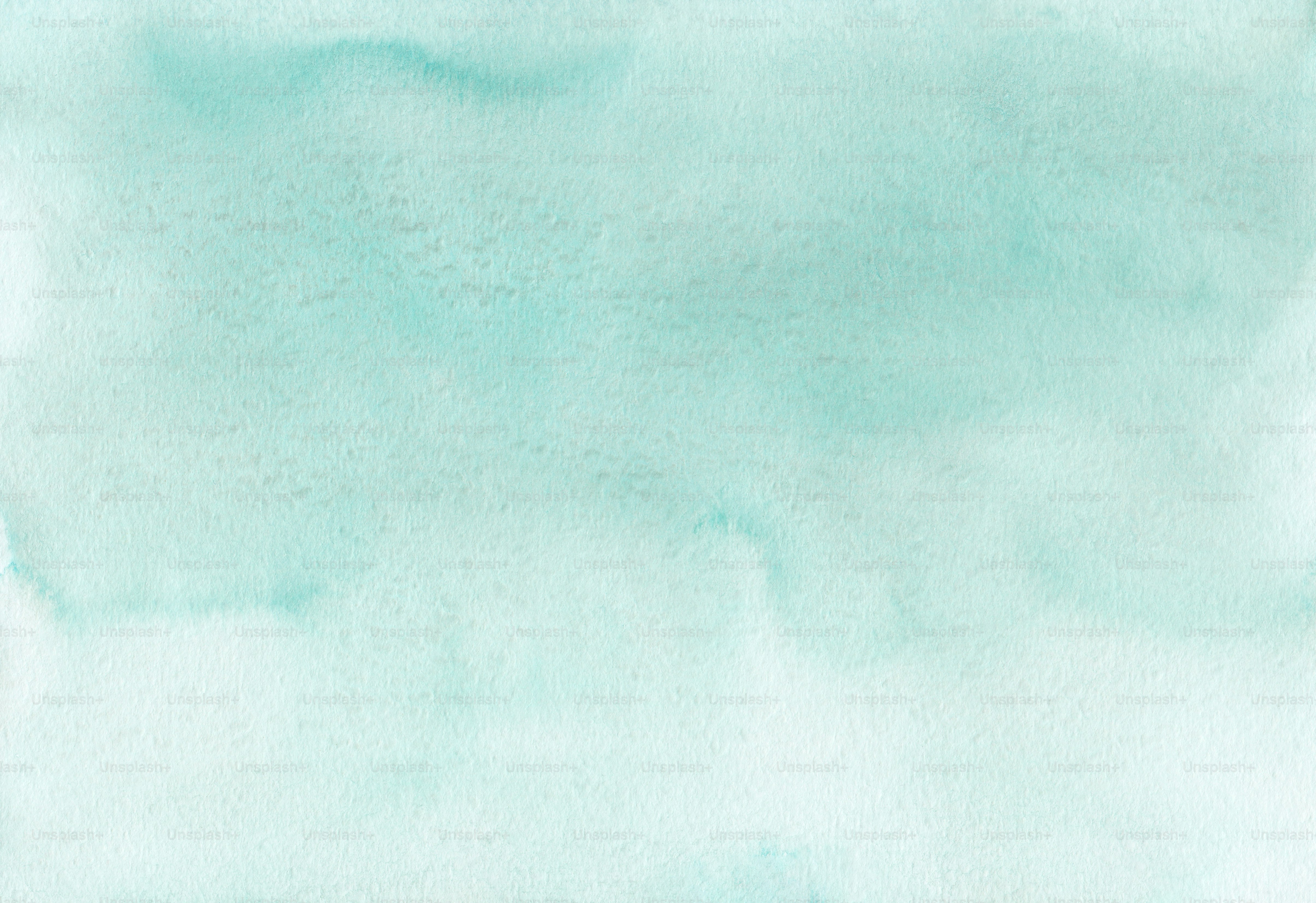 a watercolor painting of a blue sky with clouds