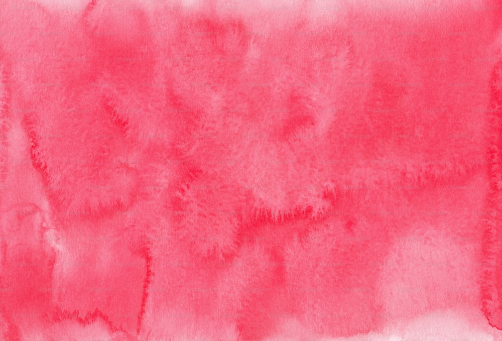 a painting of pink and white colors
