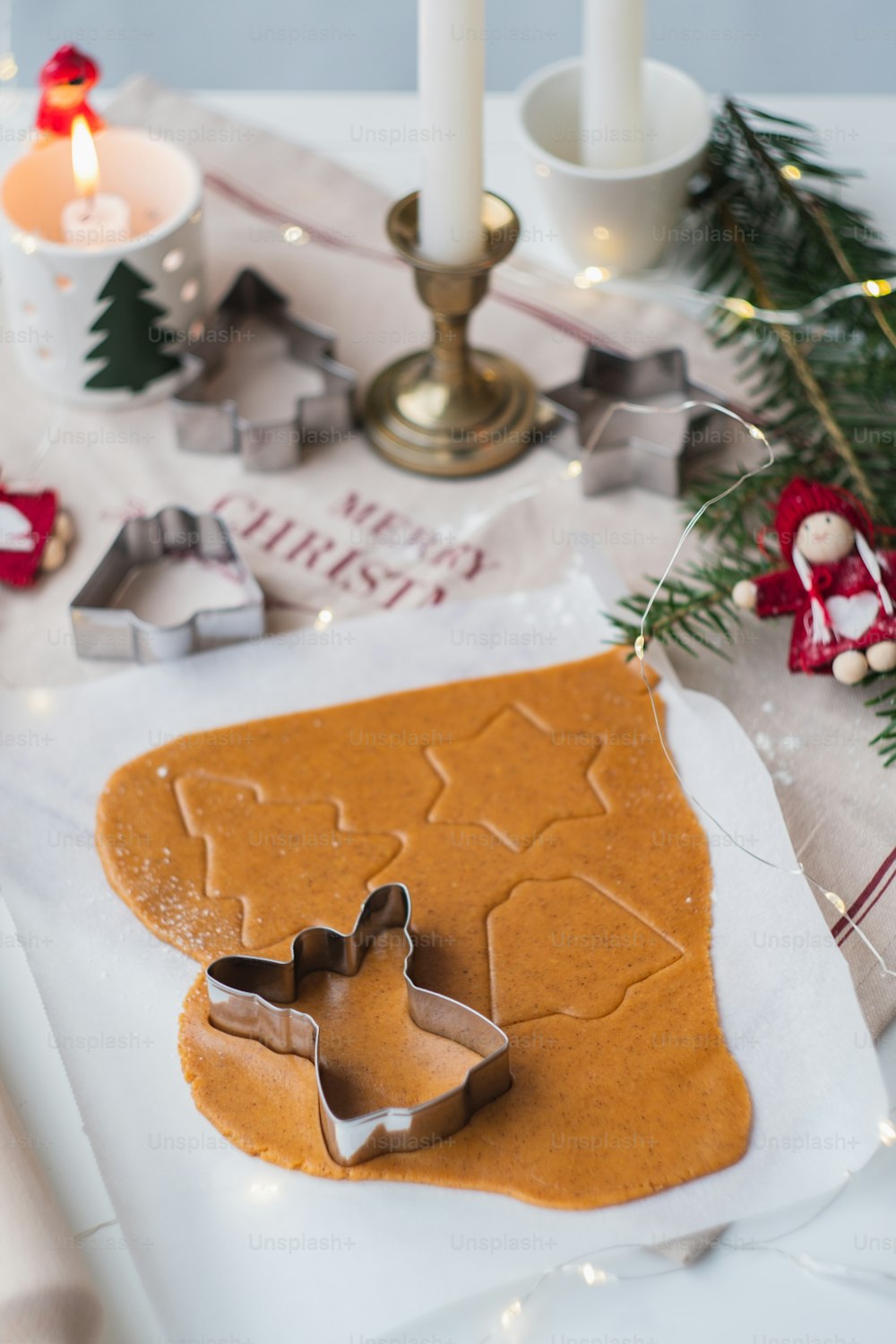 a cookie cutter sitting on top of a cookie